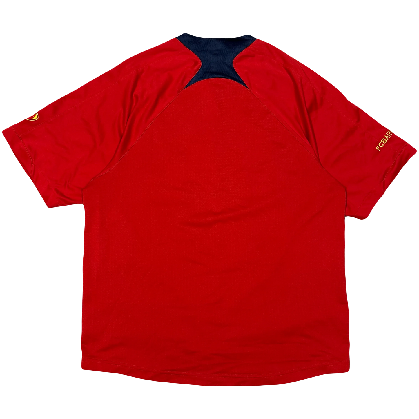 Nike Barcelona 2007/08 Training Shirt In Red ( L ) - 1036 Emporium