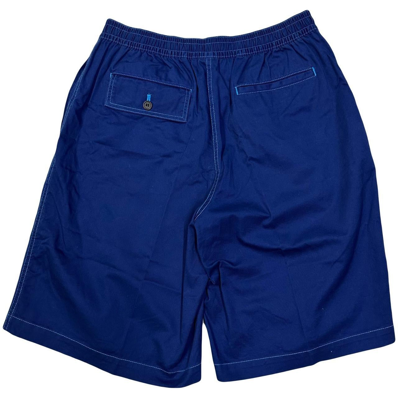 Uniqlo X Marni Wide Fit Shorts In Blue ( M )