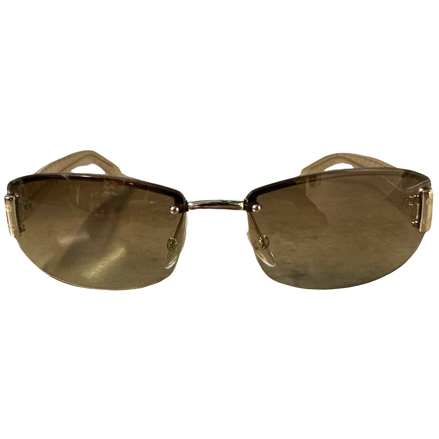Gucci Monogram Sunglasses In Brown & Gold - 1036 Emporium