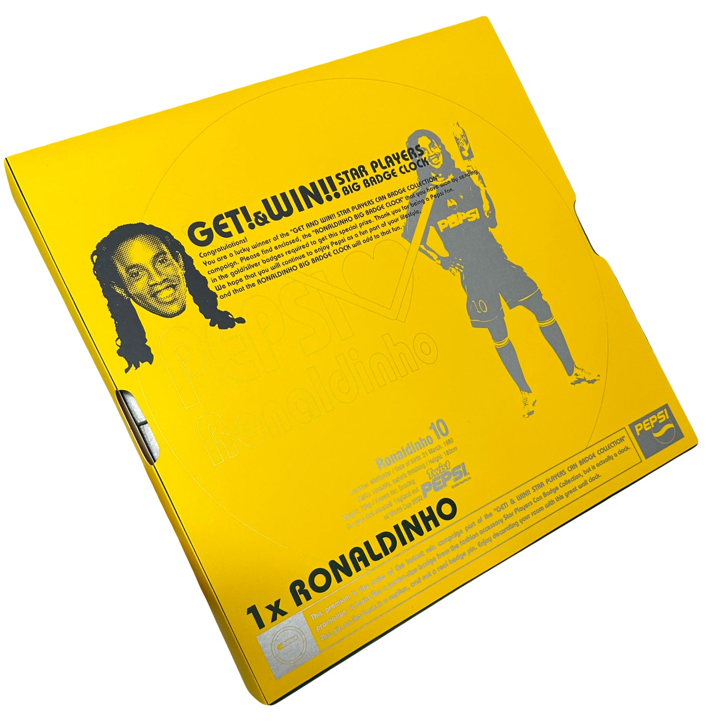 Pepsi 2004 ‘Get & Win’ Ronaldinho Clock