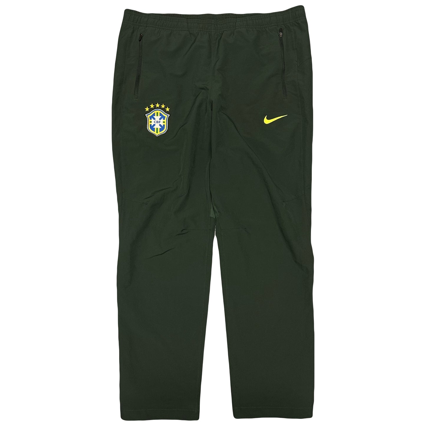 Nike Brazil 2015/16 Tracksuit In Green ( S ) - 1036 Emporium