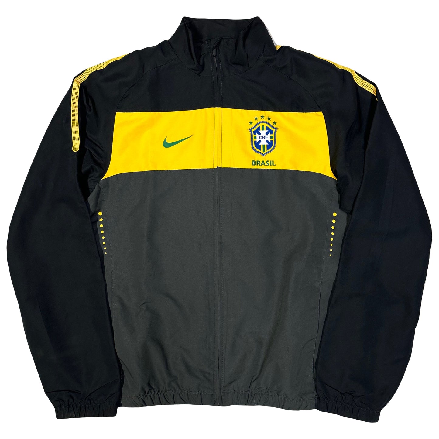 Nike Brazil 2010/11 Tracksuit In Black ( M )