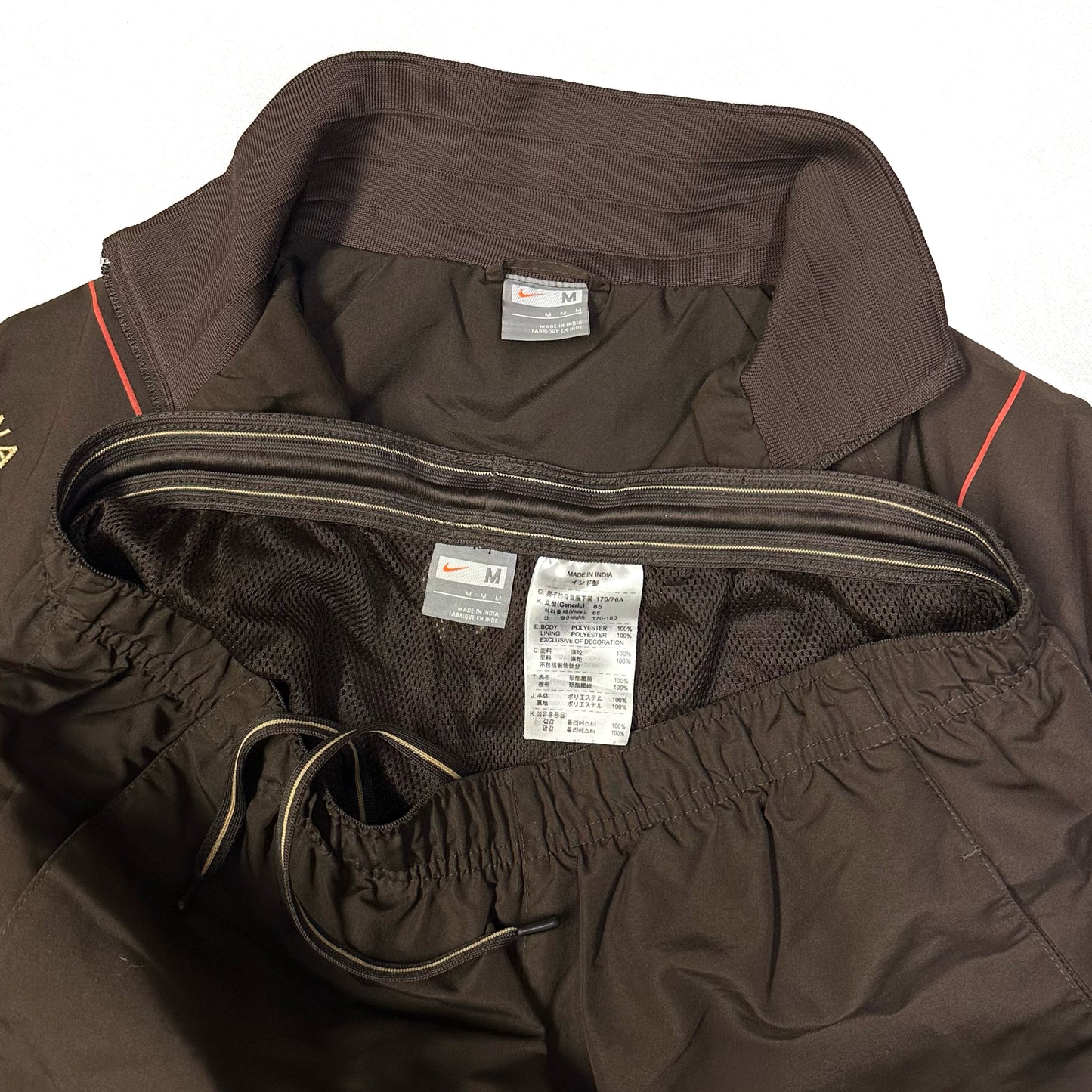 Nike Barcelona 2008 Tracksuit In Brown ( M ) - 1036 Emporium