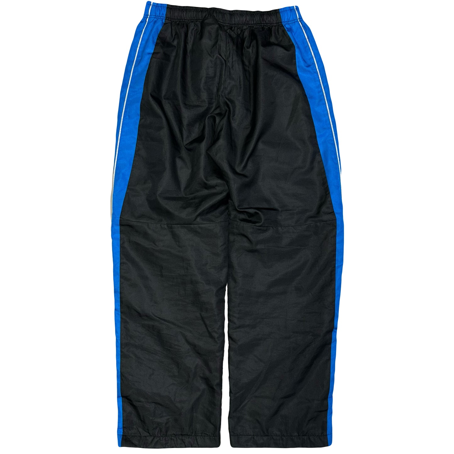 Nike 2000s Nylon Tracksuit In Black & Blue ( M ) - 1036 Emporium