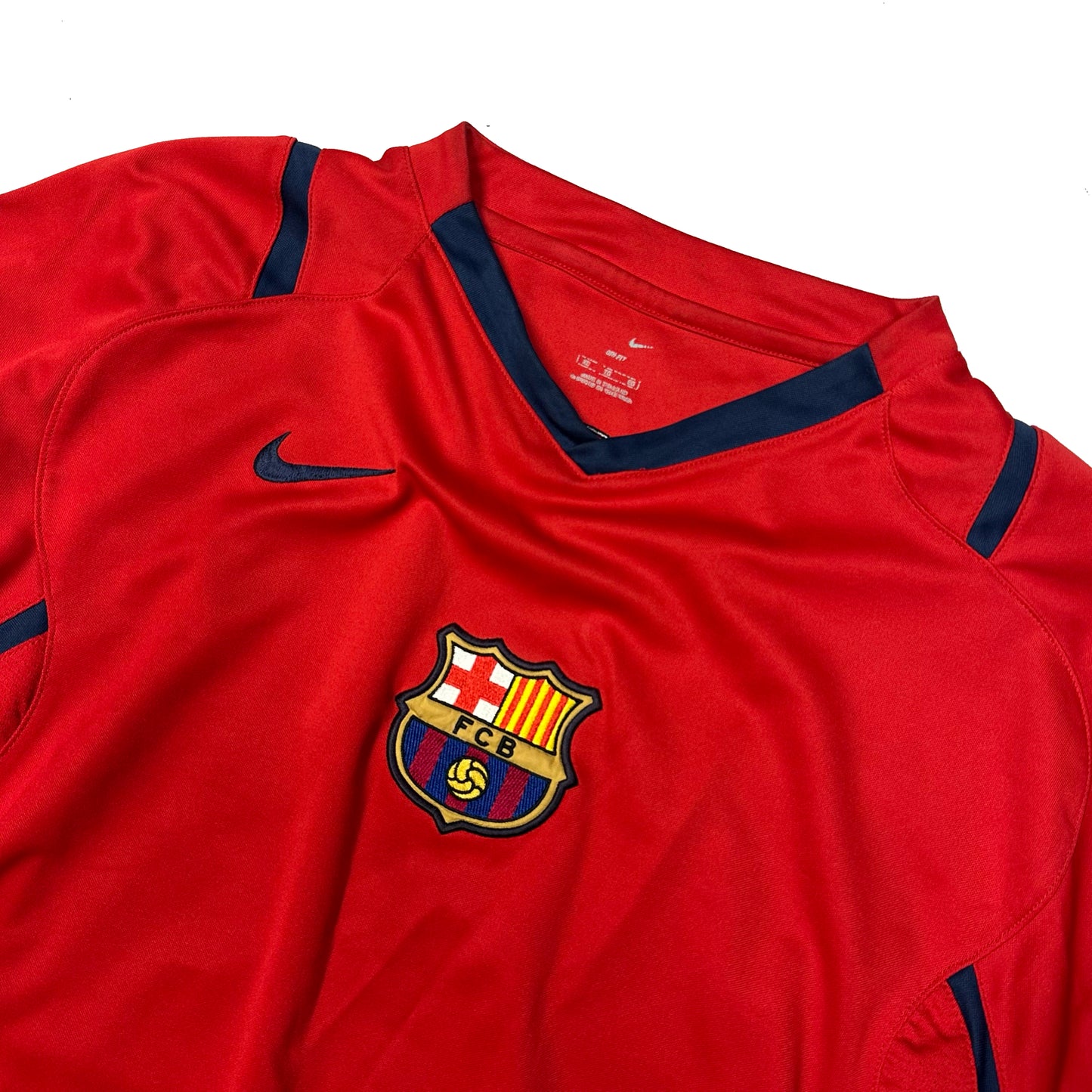 Nike Barcelona 2006/07 Training Shirt In Red ( XL )
