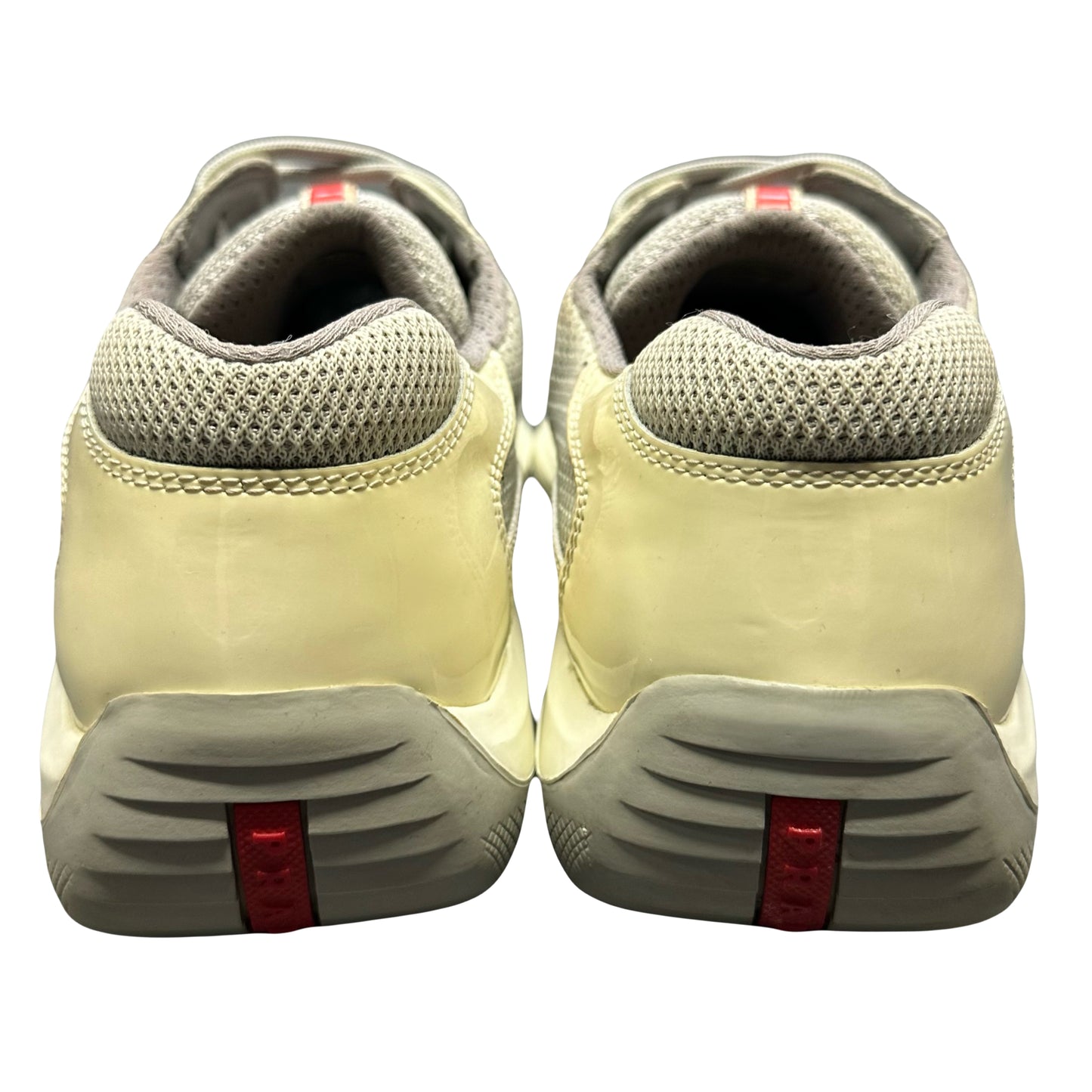 Prada America’s Cup Sneakers In Cream ( 8UK / 9US ) - 1036 Emporium