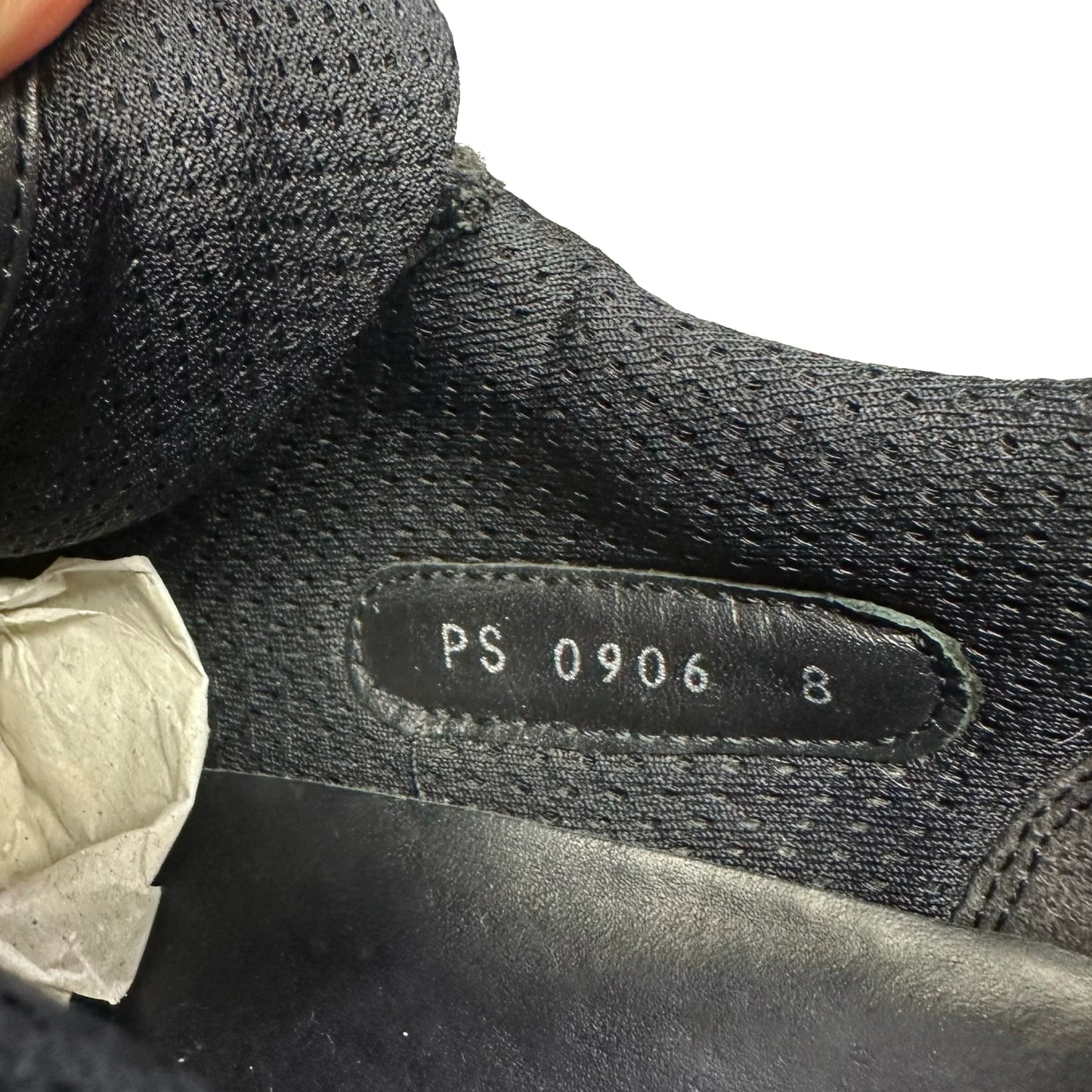 Prada America’s Cup Sneakers In Black ( 8UK/9US )