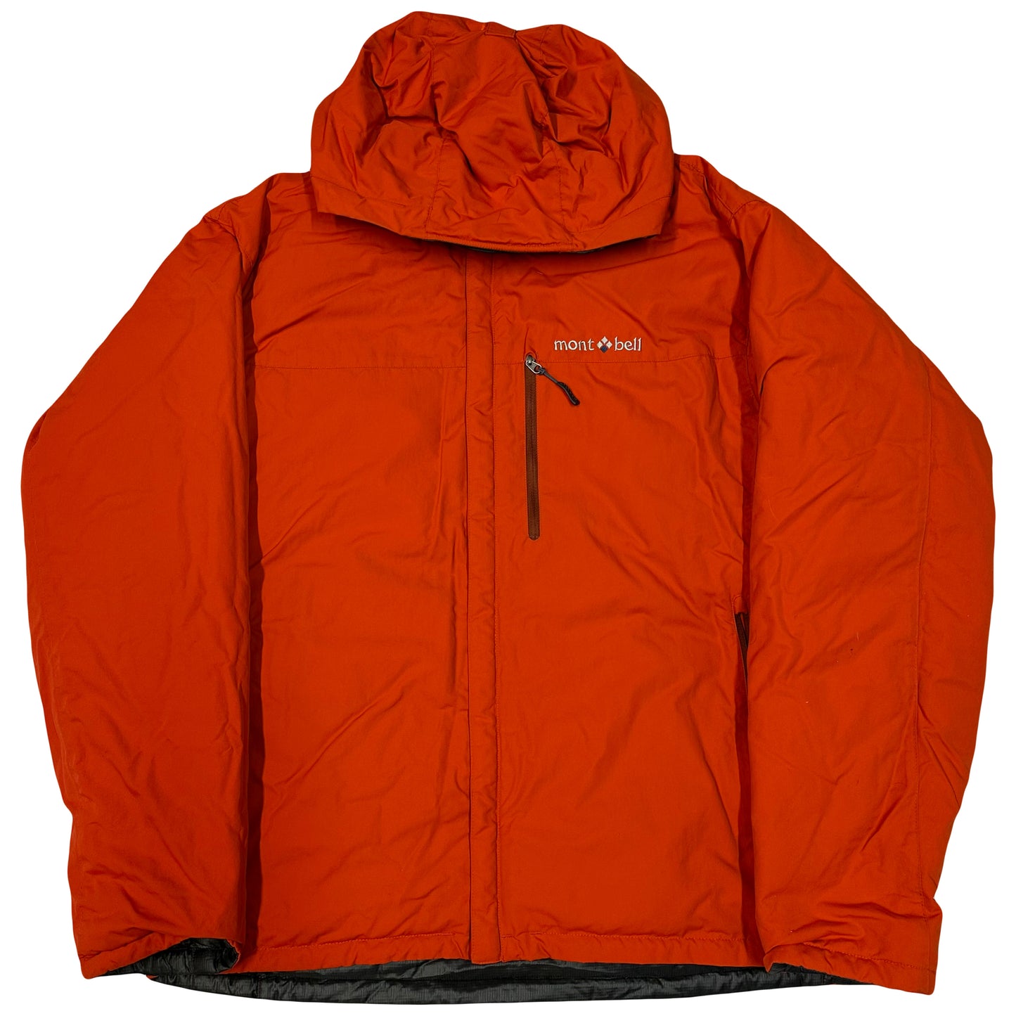 Montbell Reversible Puffer Jacket In Black & Orange ( L ) - 1036 Emporium