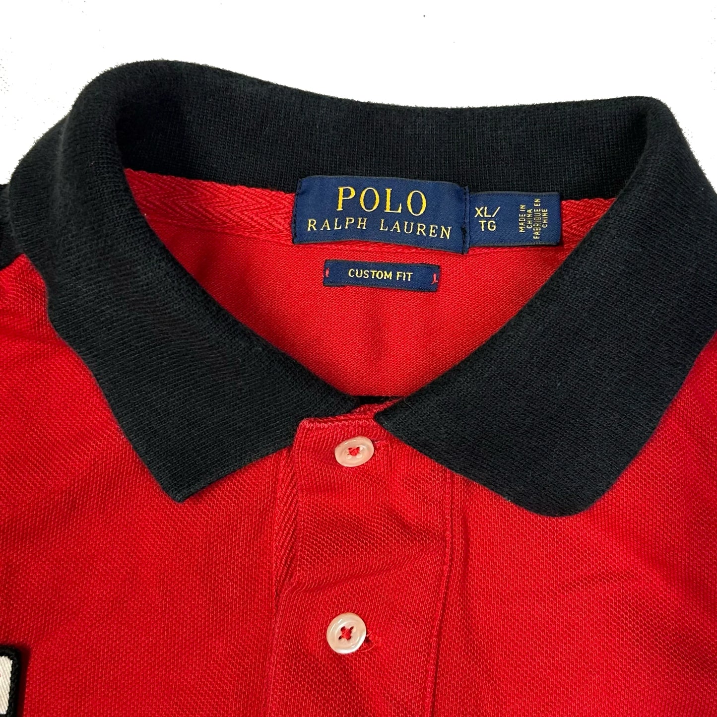 Ralph Lauren Spain Polo In Red ( XL ) - 1036 Emporium