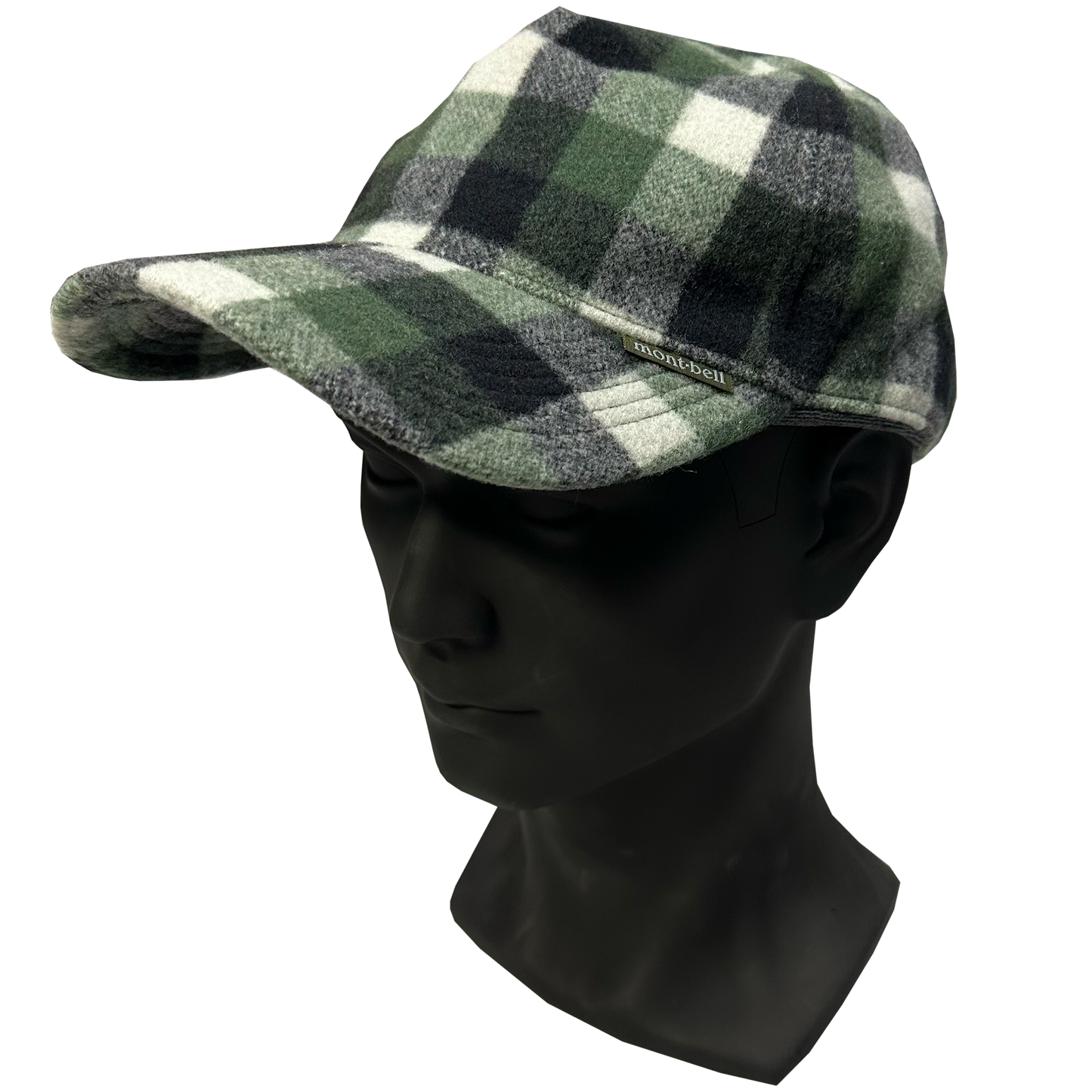 Montbell Wool Check Cap In Green ( M/L ) - 1036 Emporium