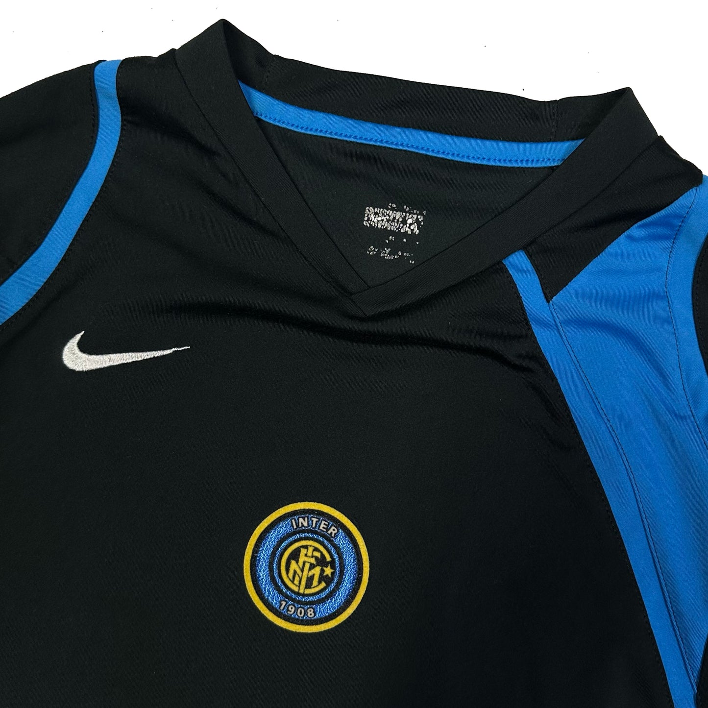 Nike 2006/07 Inter Milan Total 90 Training Shirt In Black ( M )