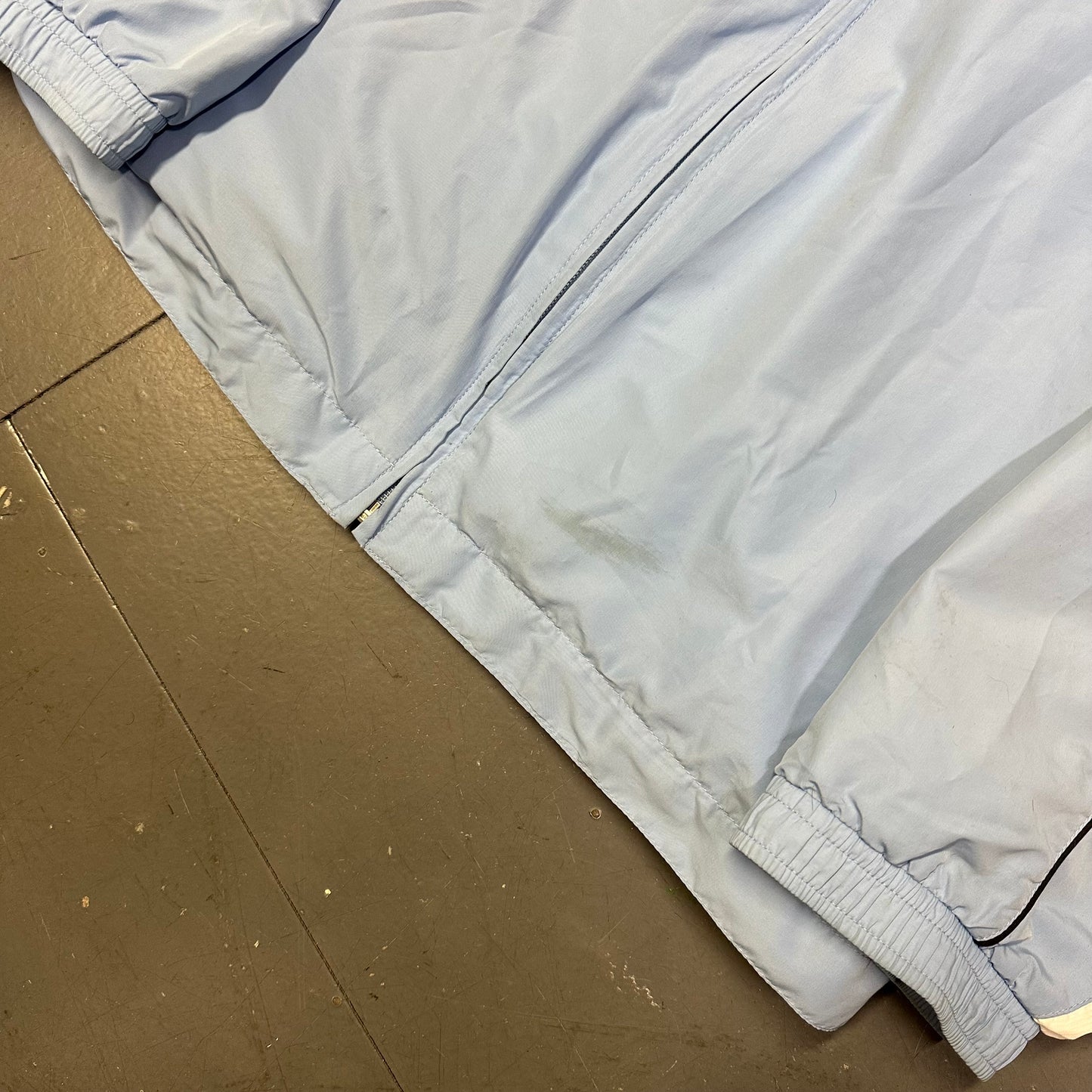 Puma Lazio 2006/07 Tracksuit In Baby Blue & Black ( L ) - 1036 Emporium