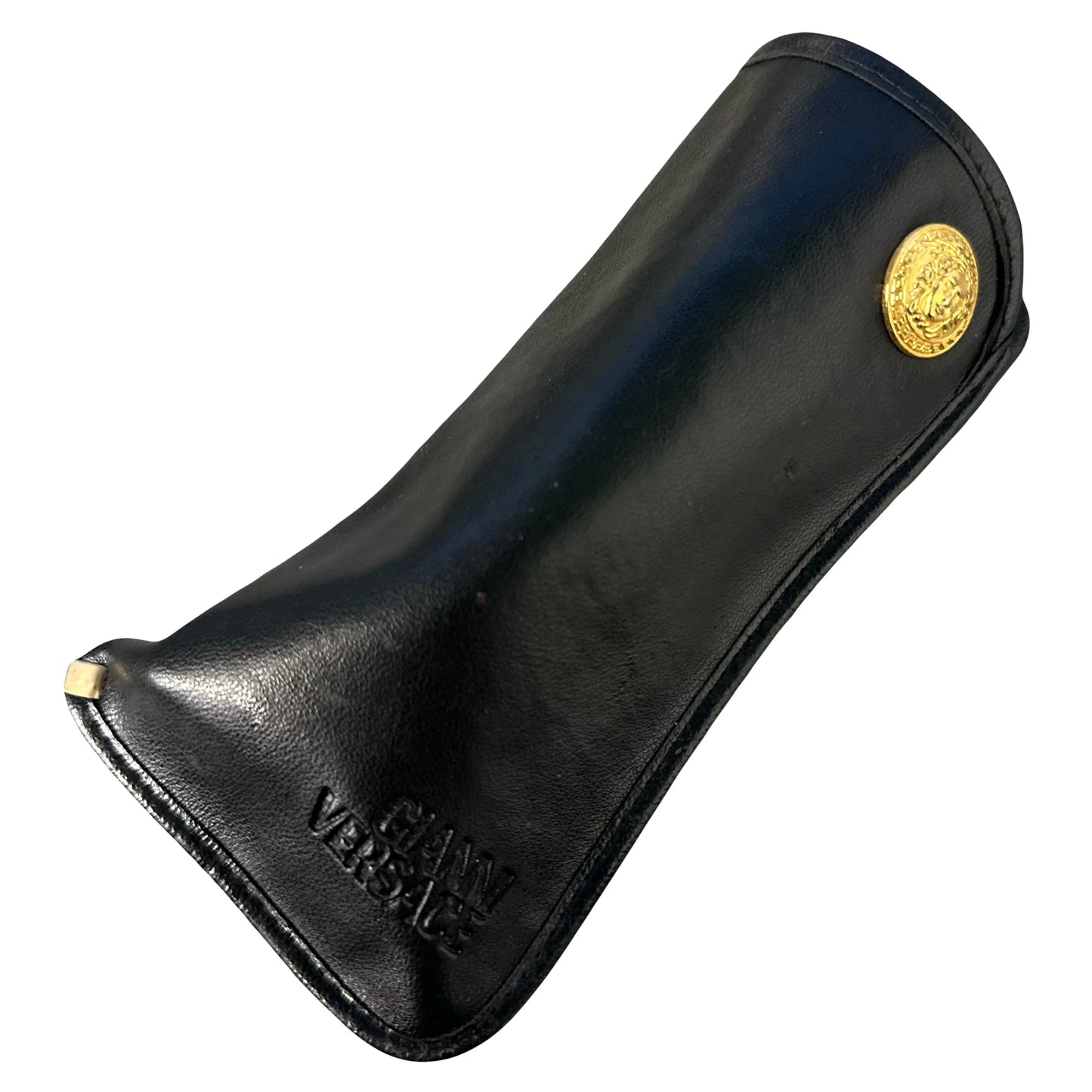 Versace 90s Medusa Head Sunglasses In Black - 1036 Emporium