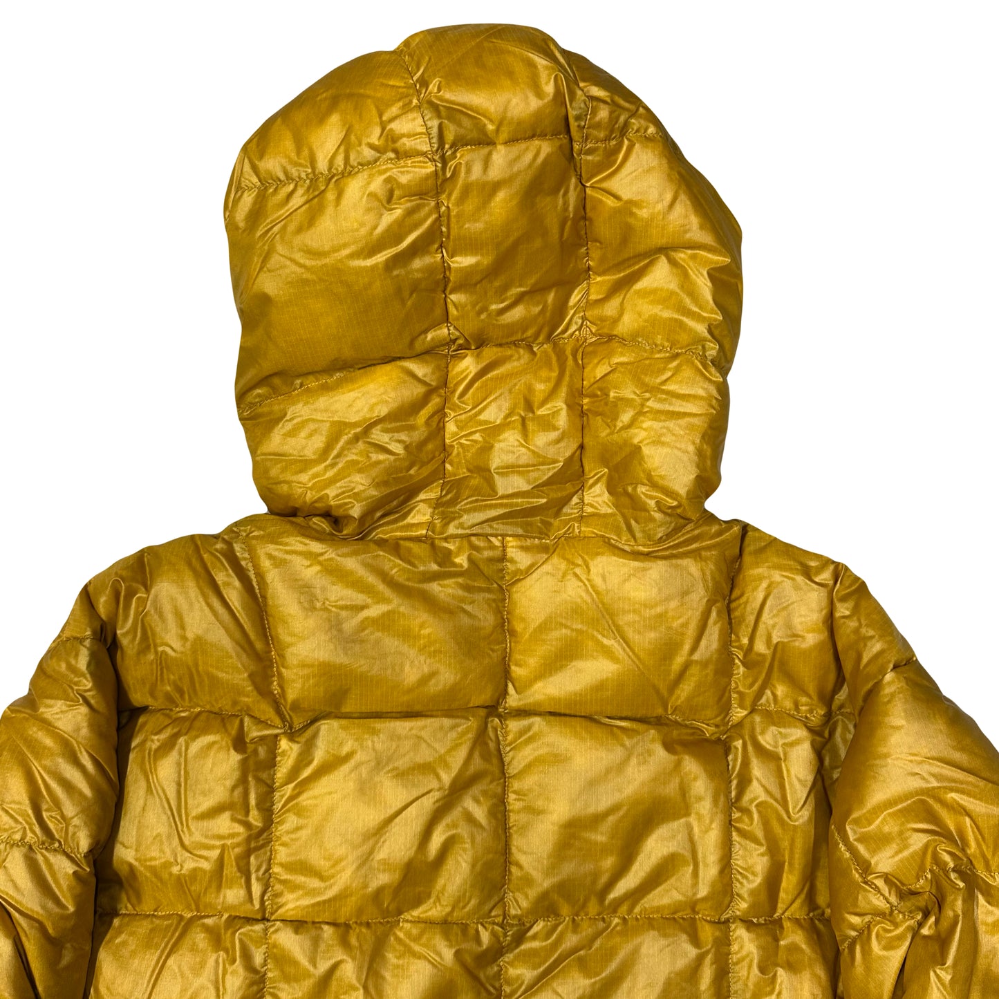 Montbell Square Stitch Puffer Jacket In Yellow ( L )