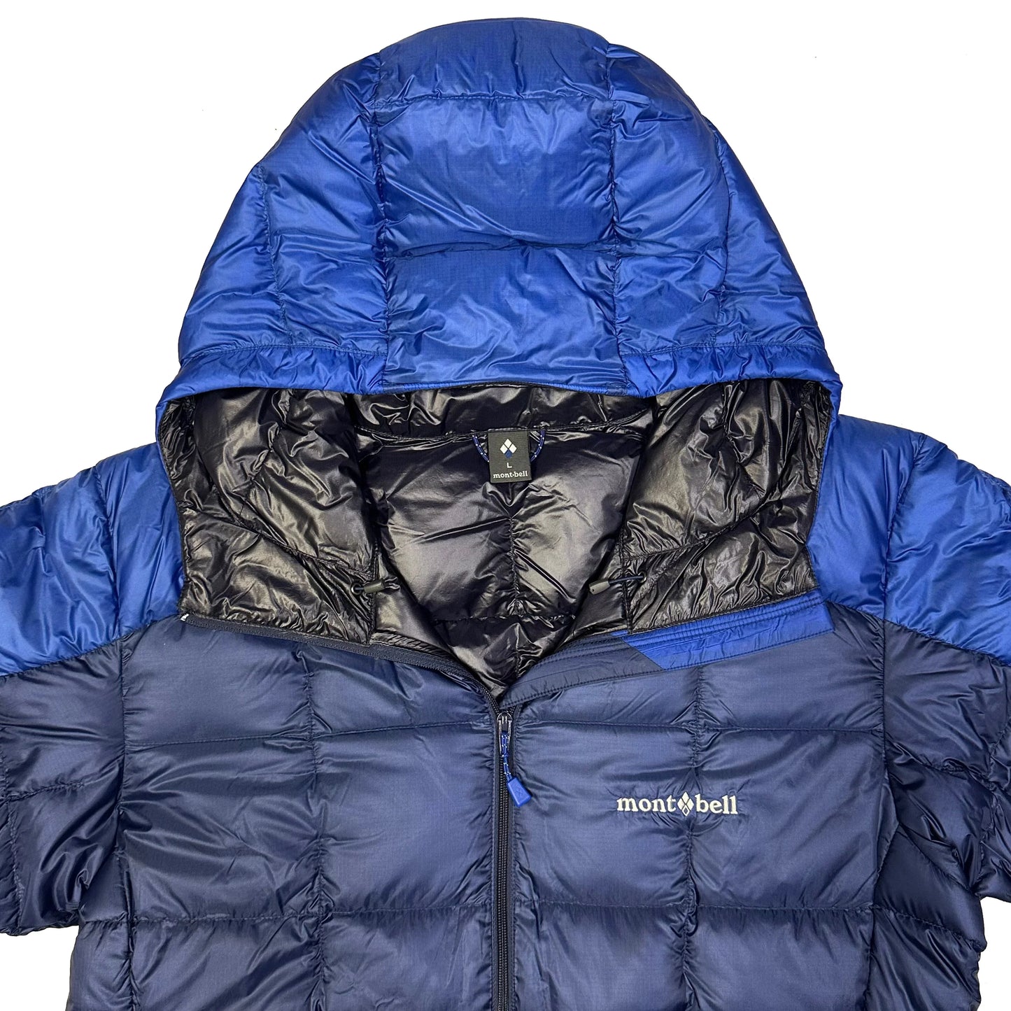 Montbell Superior Down Puffer Jacket In Blue ( L ) - 1036 Emporium