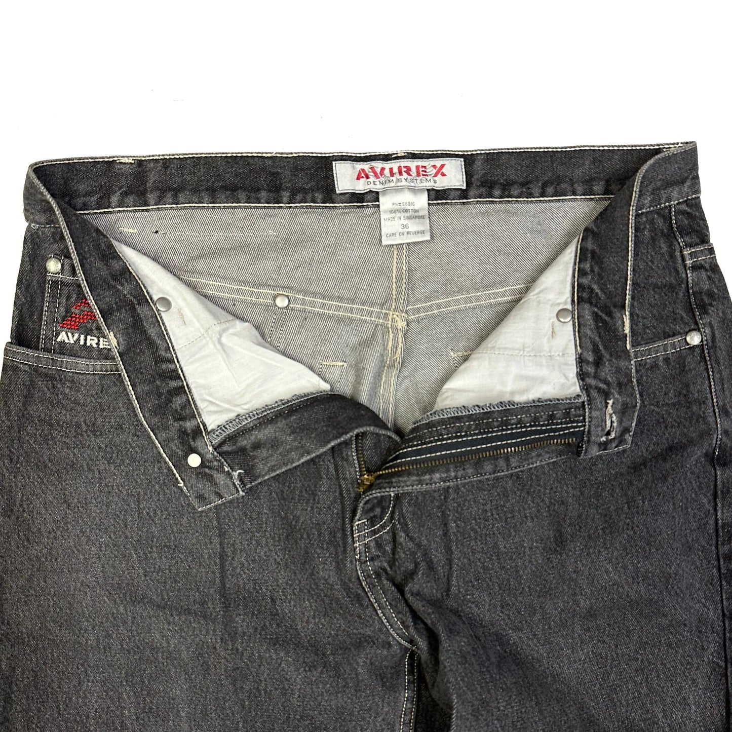 Avirex Jeans In Grey ( W36 ) - 1036 Emporium