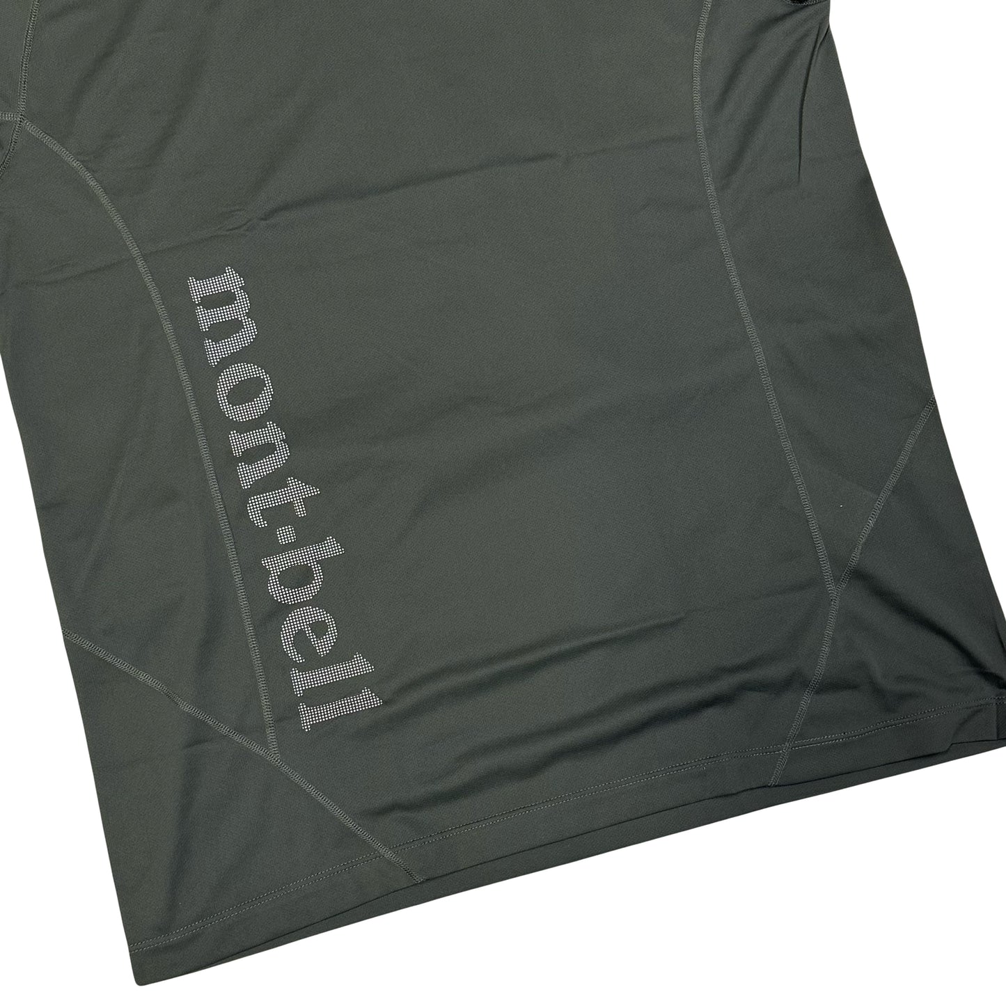 Montbell Cool Light Long Sleeve T-Shirt In Charcoal Grey ( L )