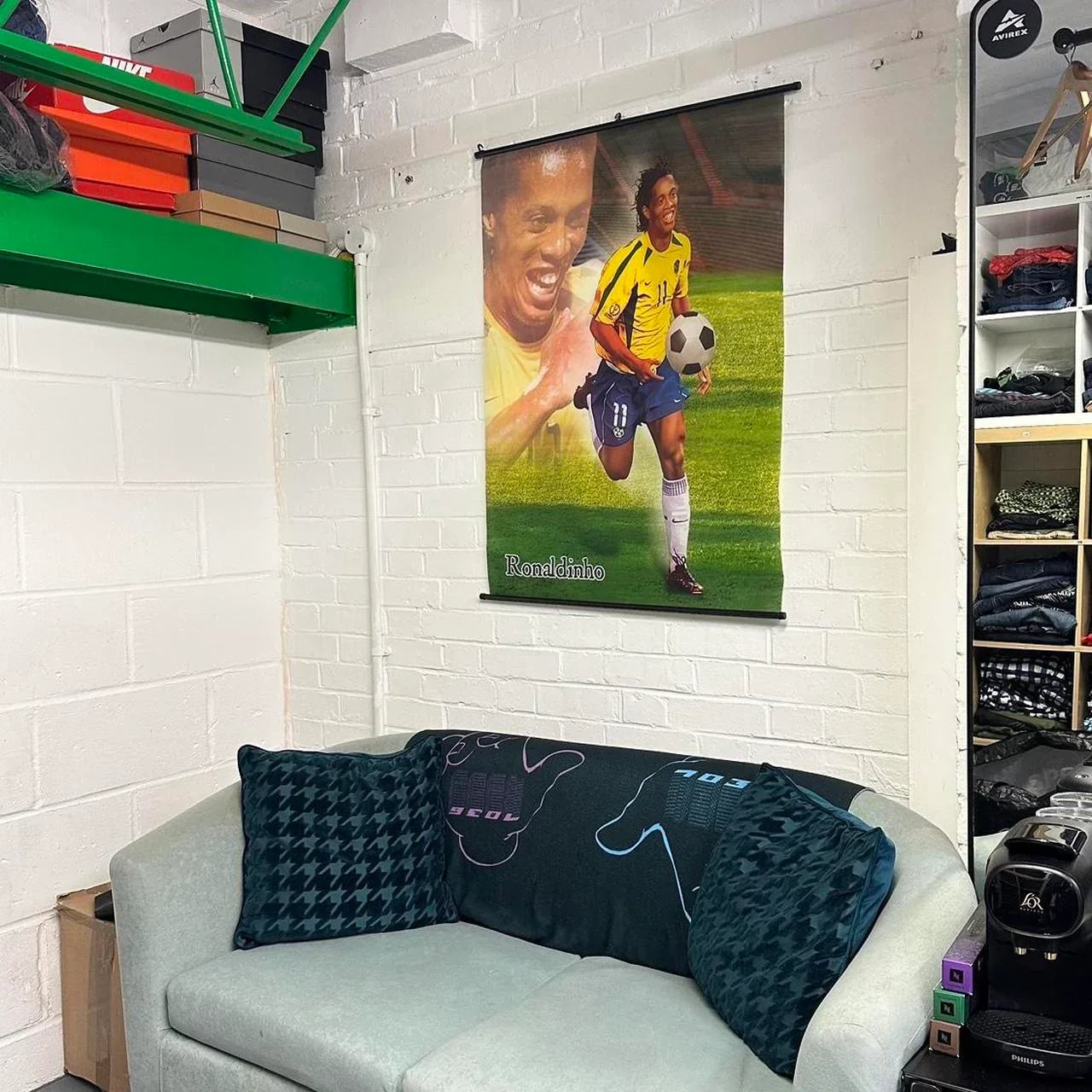 Ronaldinho Brazil Hanging Poster - 1036 Emporium