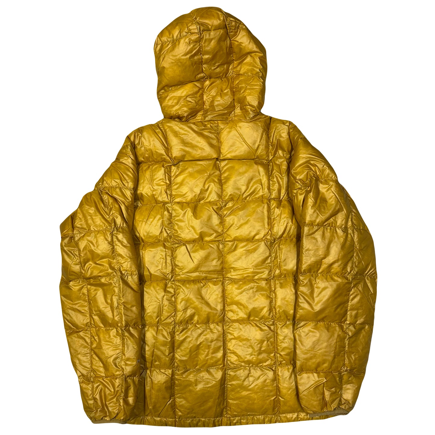 Montbell Square Stitch Puffer Jacket In Yellow ( L )