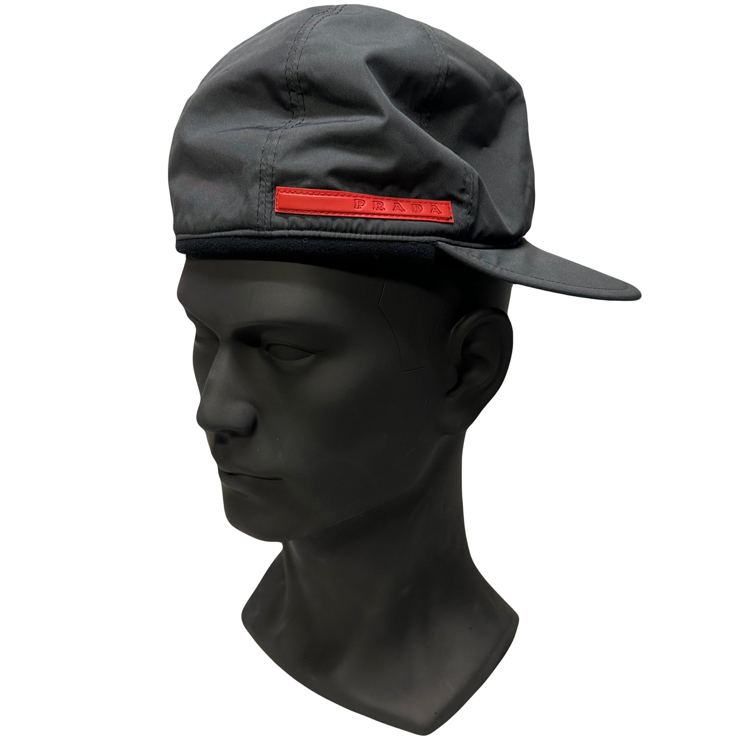 Prada Sport Nylon Cap In Black ( S ) - 1036 Emporium