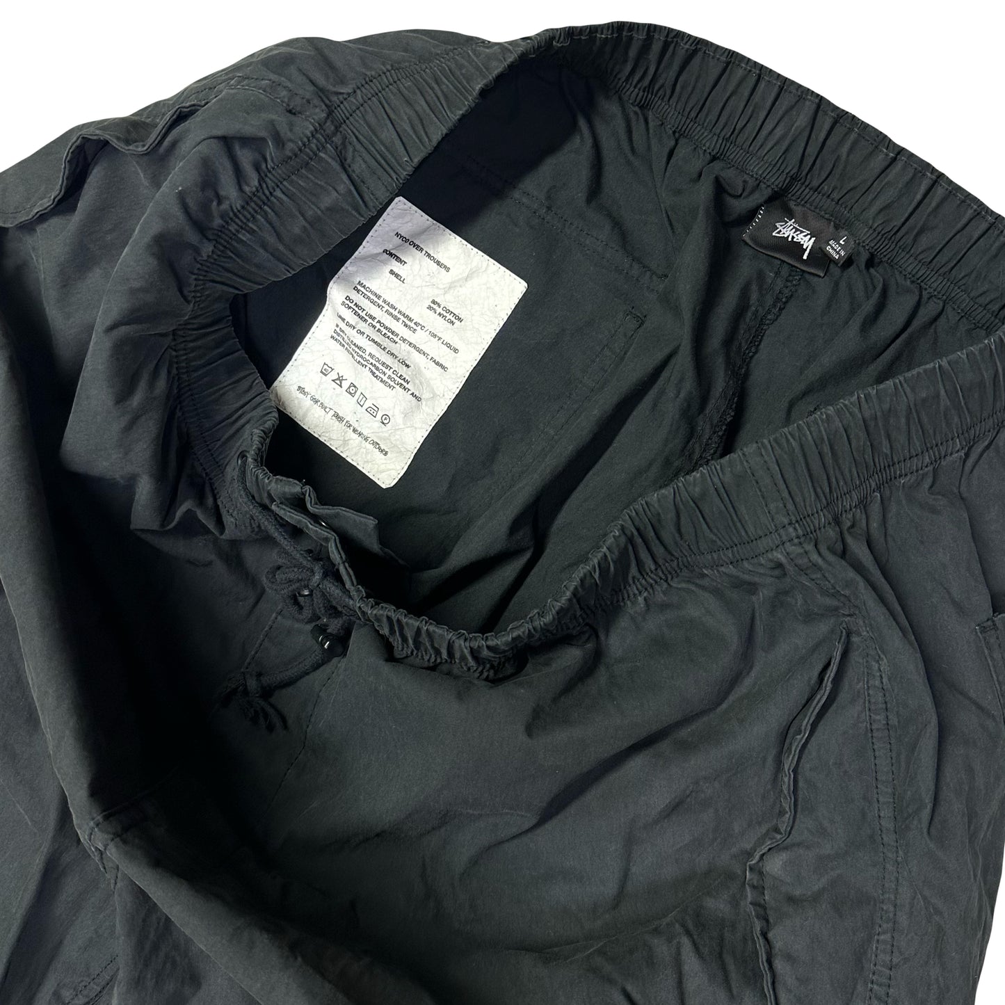 Stüssy Nyco Over Trousers In Black ( L ) - 1036 Emporium