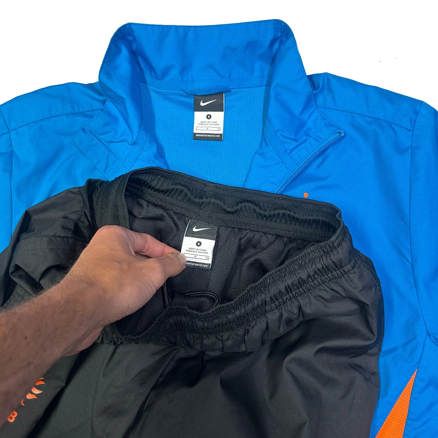 Nike Netherlands 2011/12 Tracksuit In Blue & Black ( S ) - 1036 Emporium