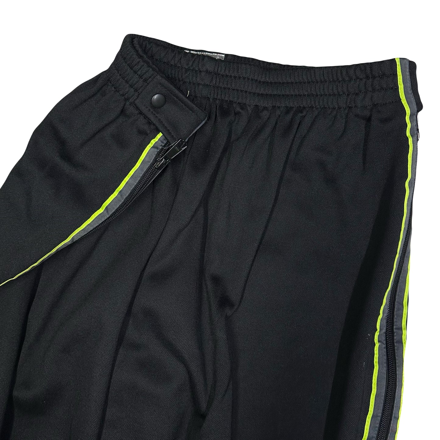 Jordan Full Zip Bottoms In Black & Green ( XL )