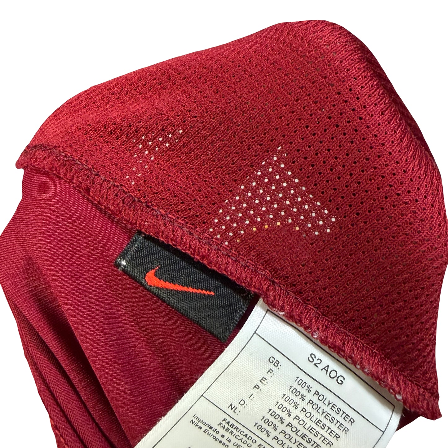 Nike Portugal 2002/04 Shirt In Red (L)