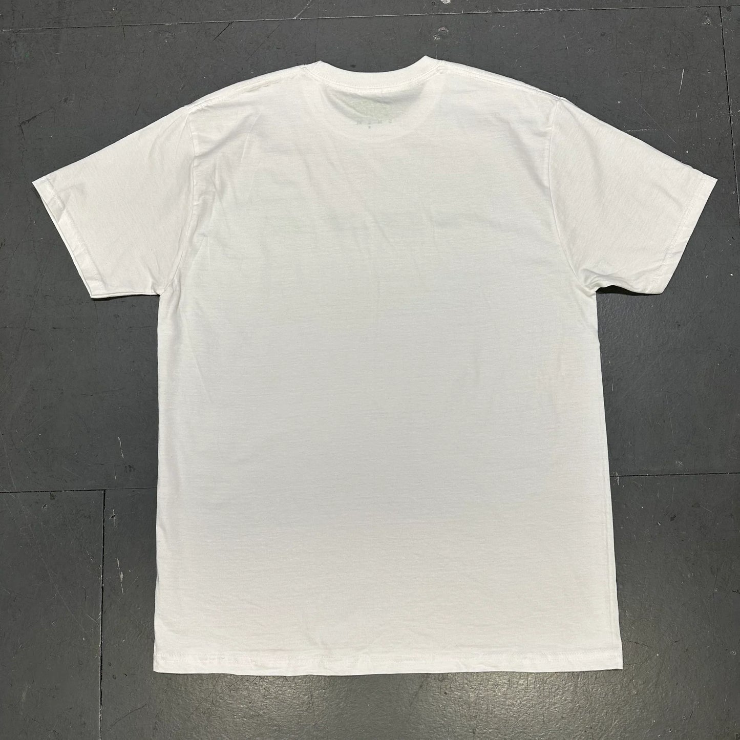 1036 High Rise Tee In White & Green ( L ) - 1036 Emporium