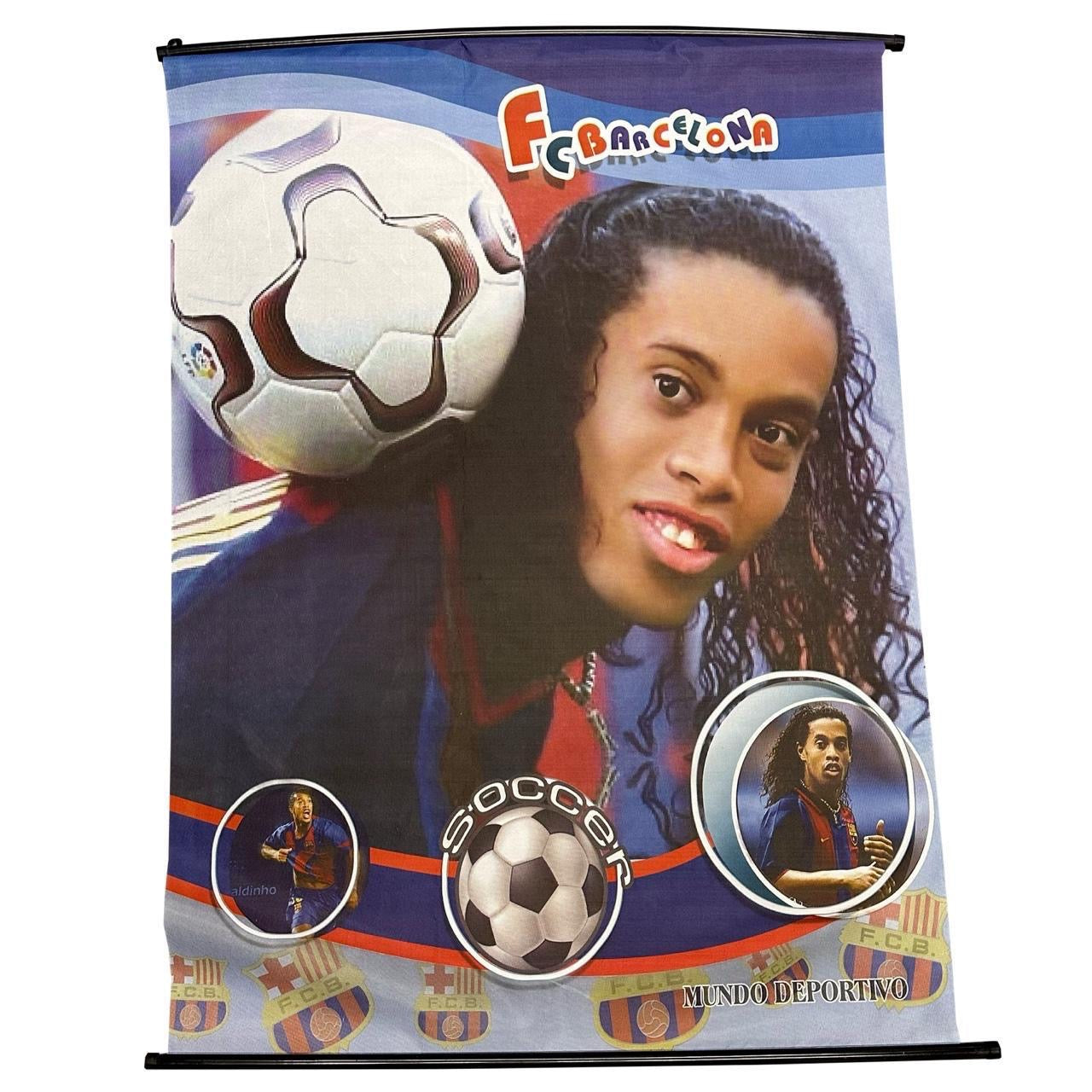 Ronaldinho Barcelona Hanging Poster - 1036 Emporium