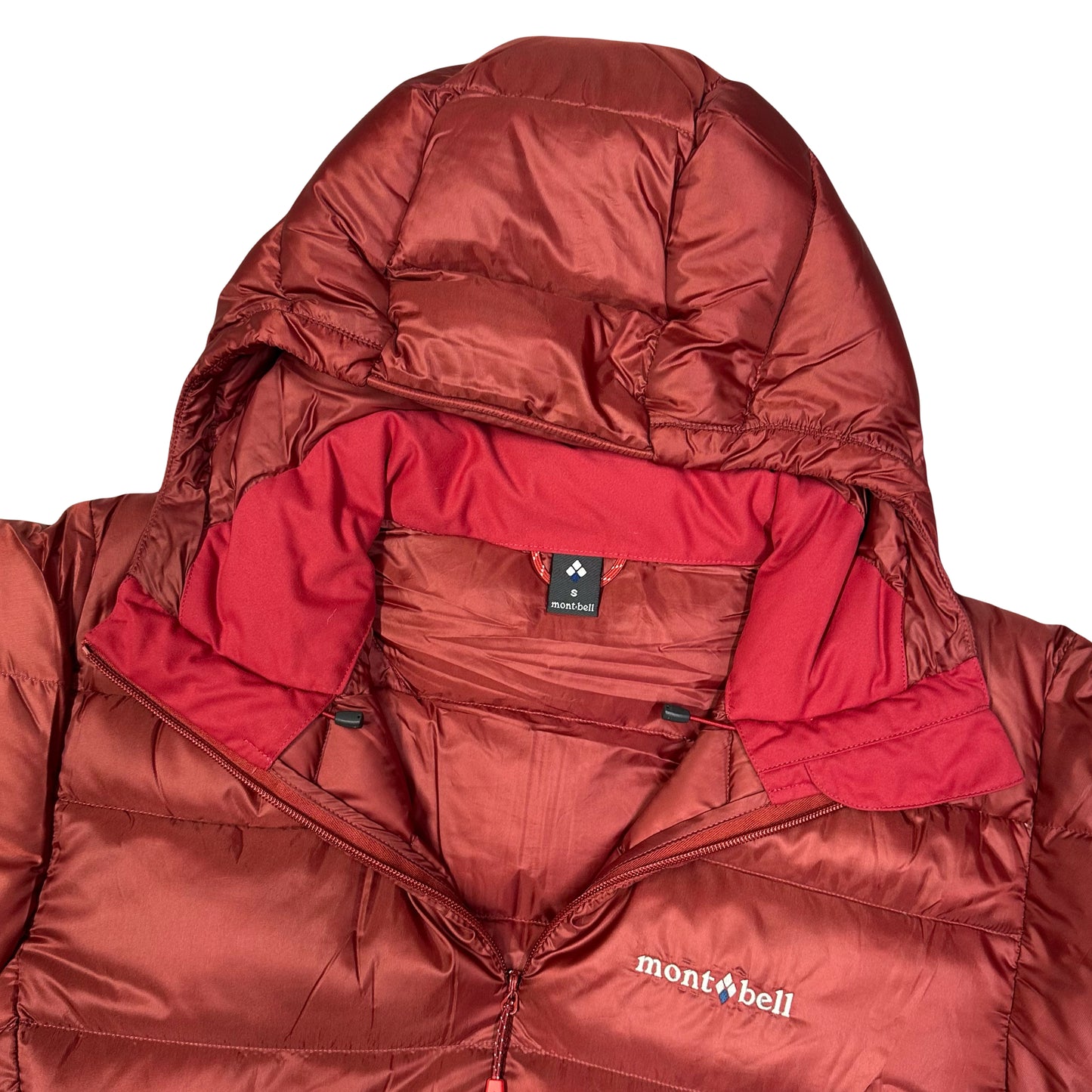 Montbell Light Alpine Puffer Jacket In Red ( S )
