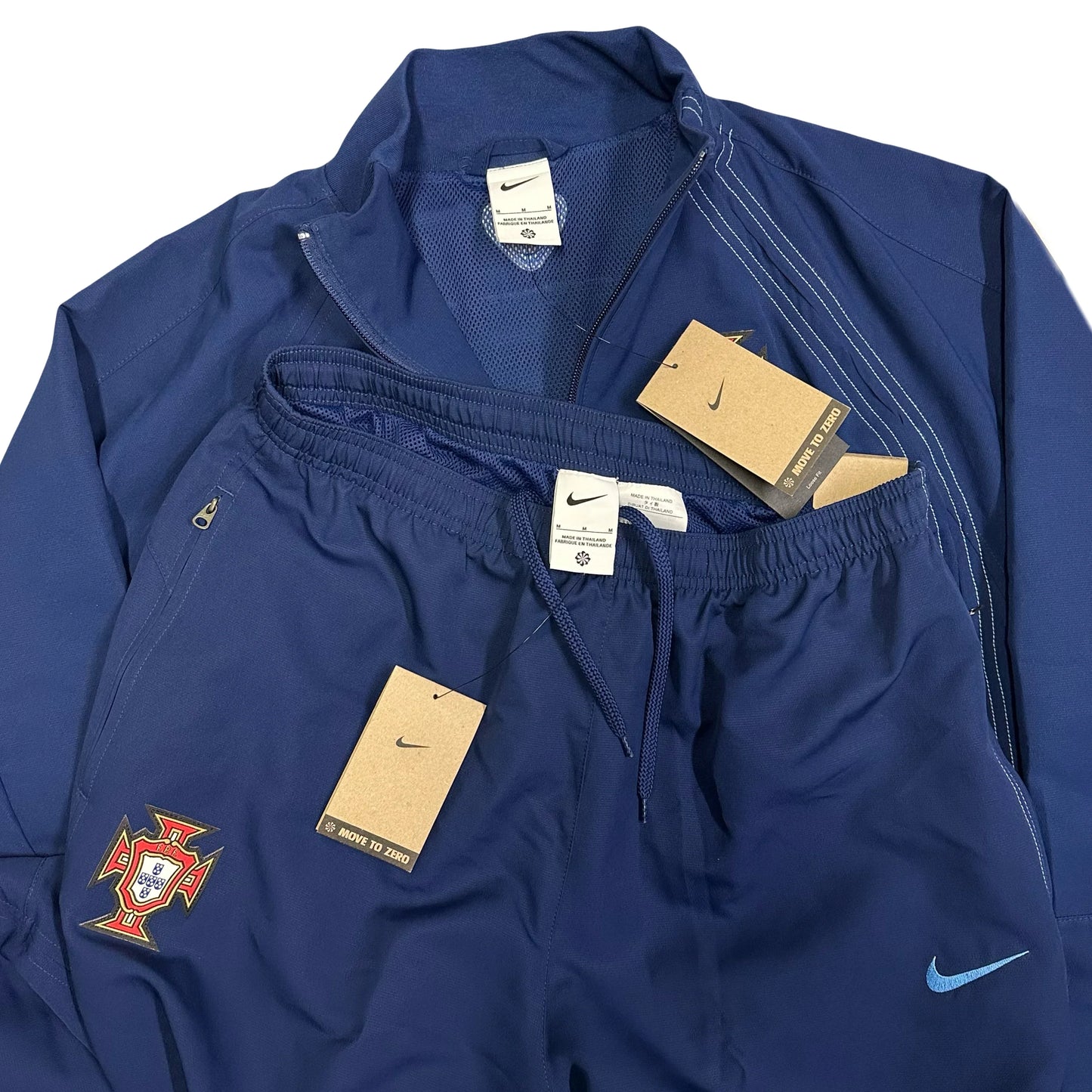 Nike T90 Portugal 2004 Tracksuit In Navy ( M ) - 1036 Emporium