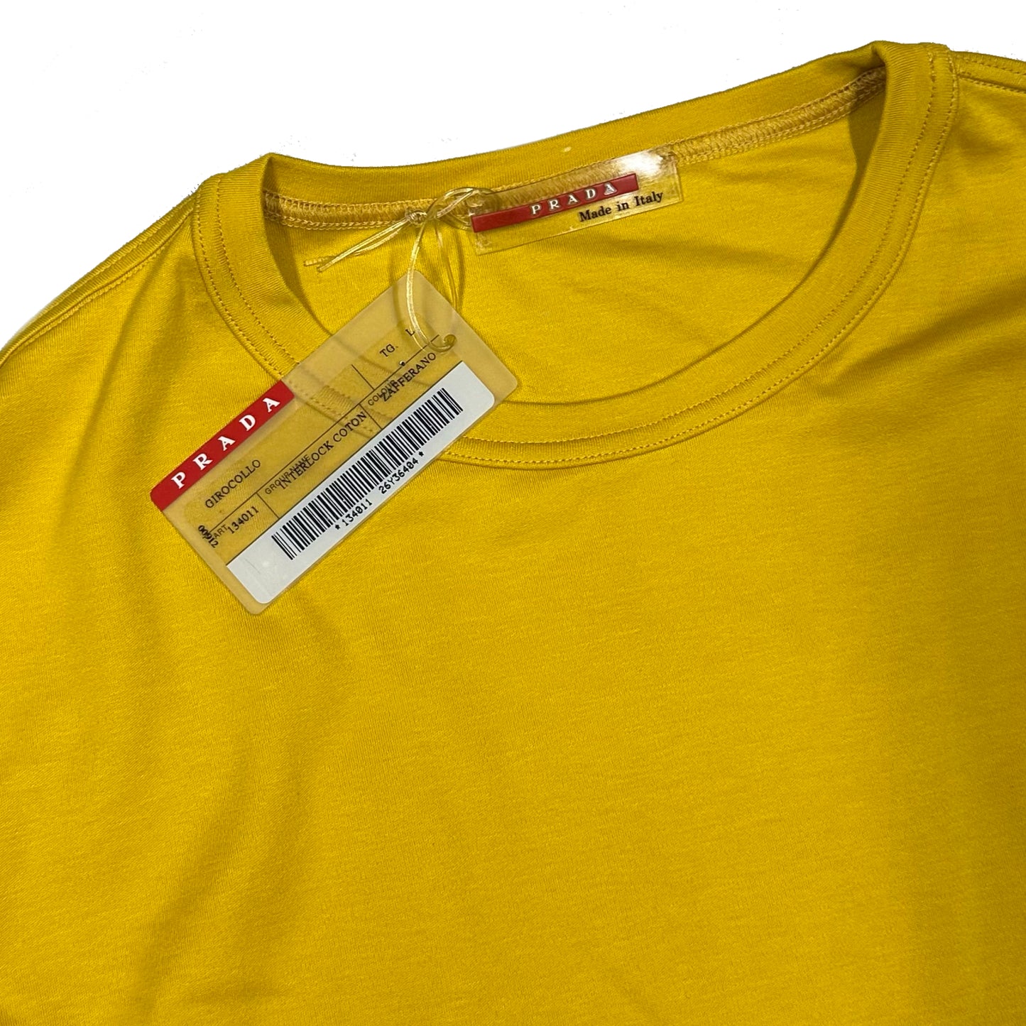 Prada Women’s Long Sleeve Shirt In Yellow ( L ) - 1036 Emporium