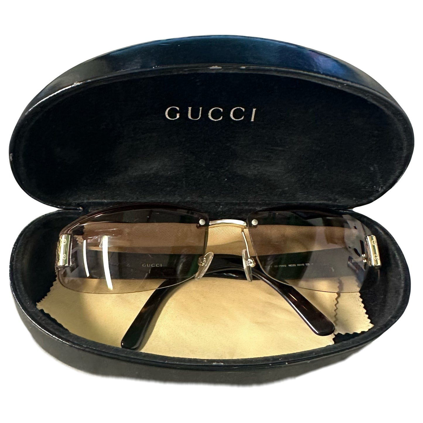 Gucci Monogram Sunglasses In Brown - 1036 Emporium