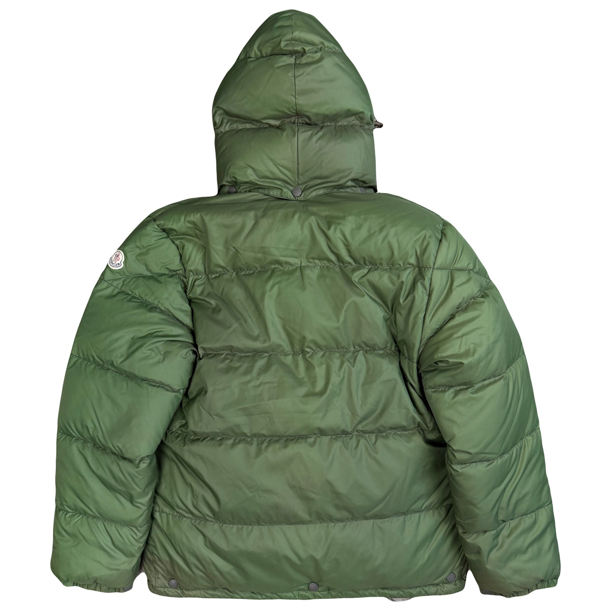 Moncler Puffer Jacket In Green (M)