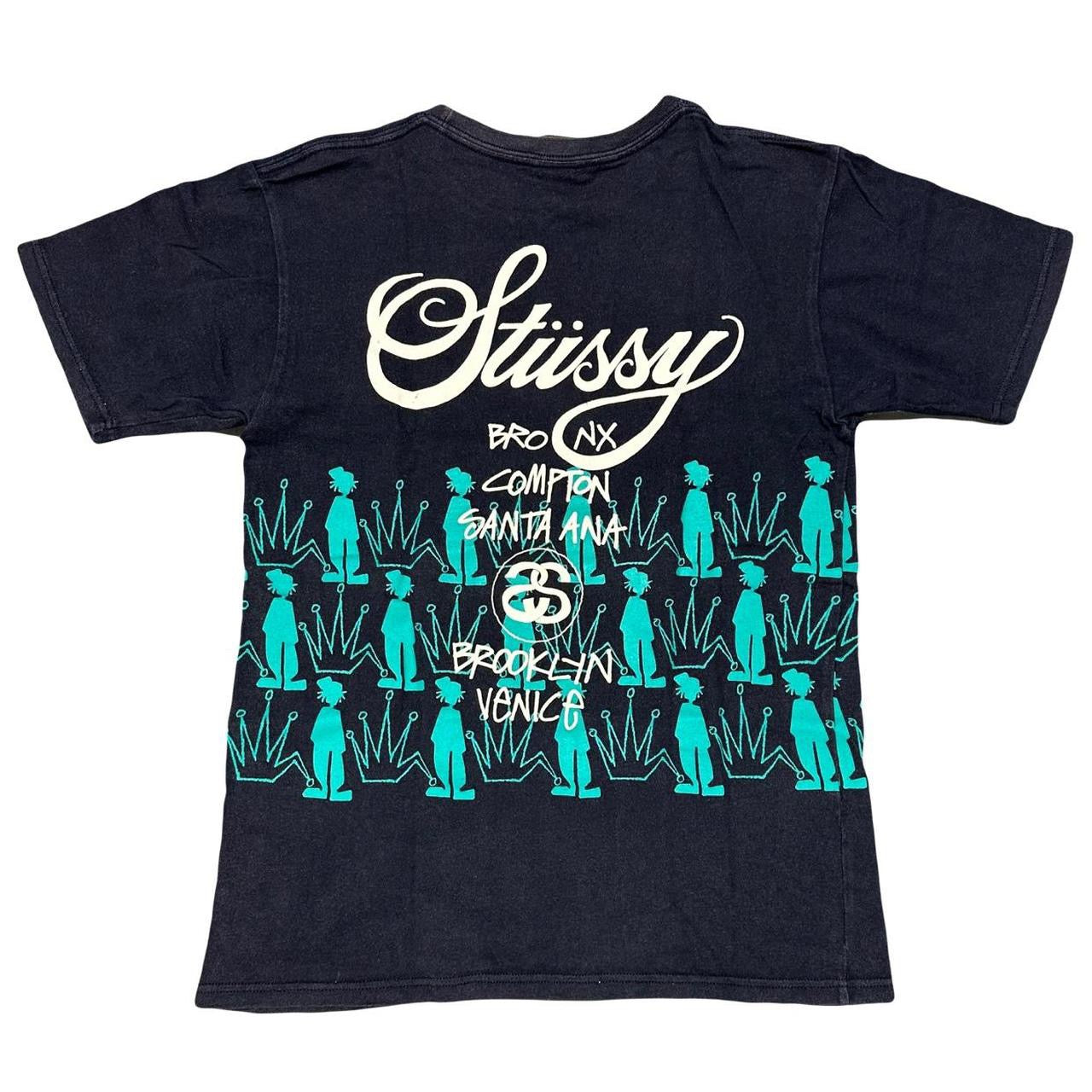 Stüssy Spellout T-Shirt In Navy ( S ) - 1036 Emporium