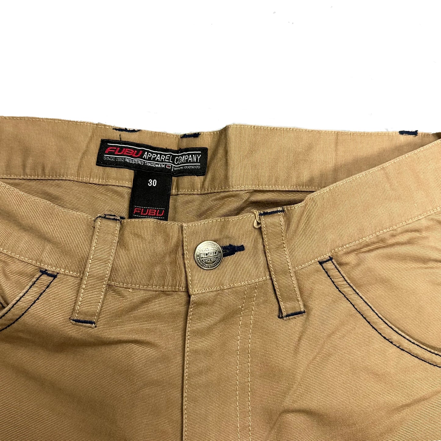 Fubu Shorts In Beige ( W30 ) - 1036 Emporium