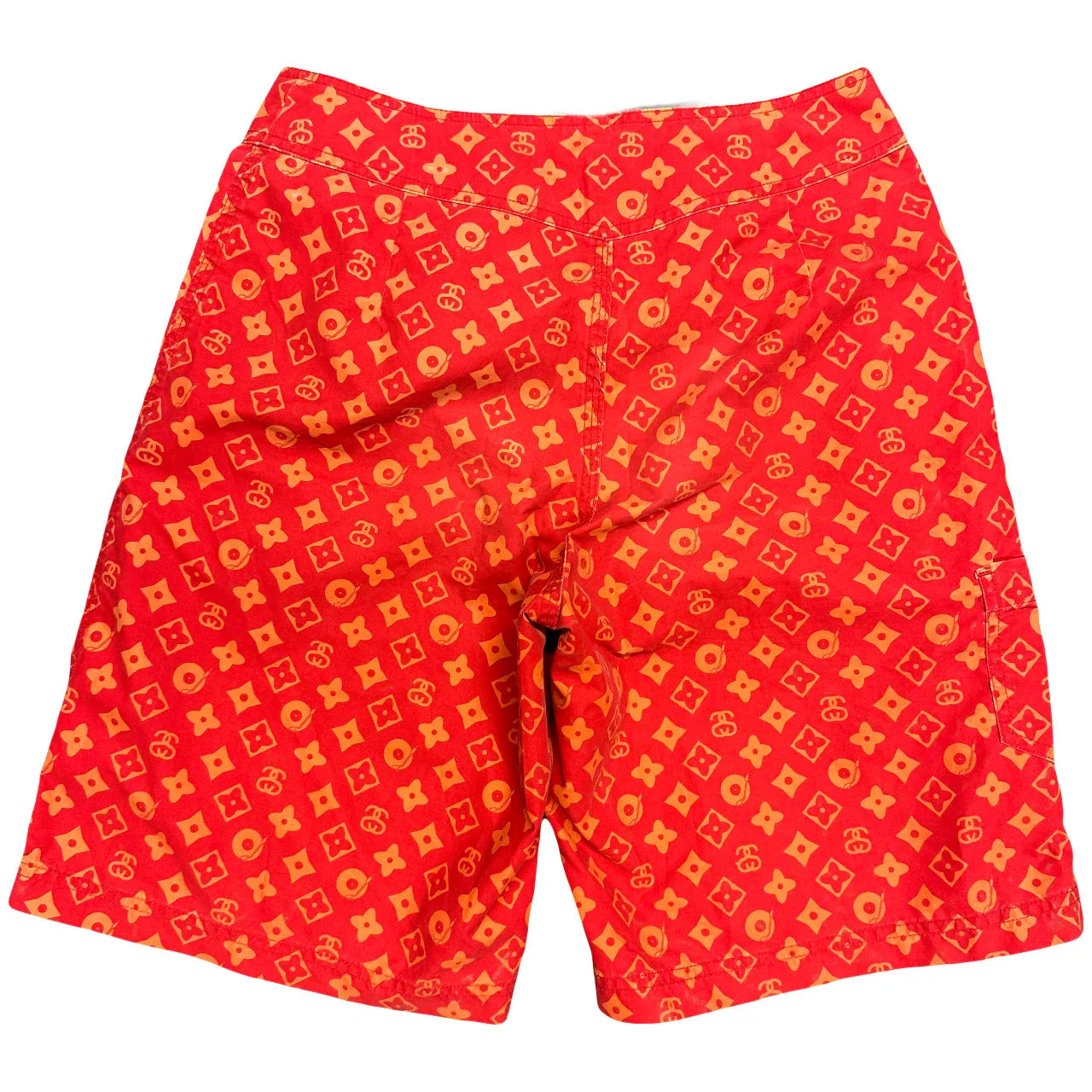 Stüssy Louis Vuitton Parody Monogram Shorts ( W29 ) - 1036 Emporium