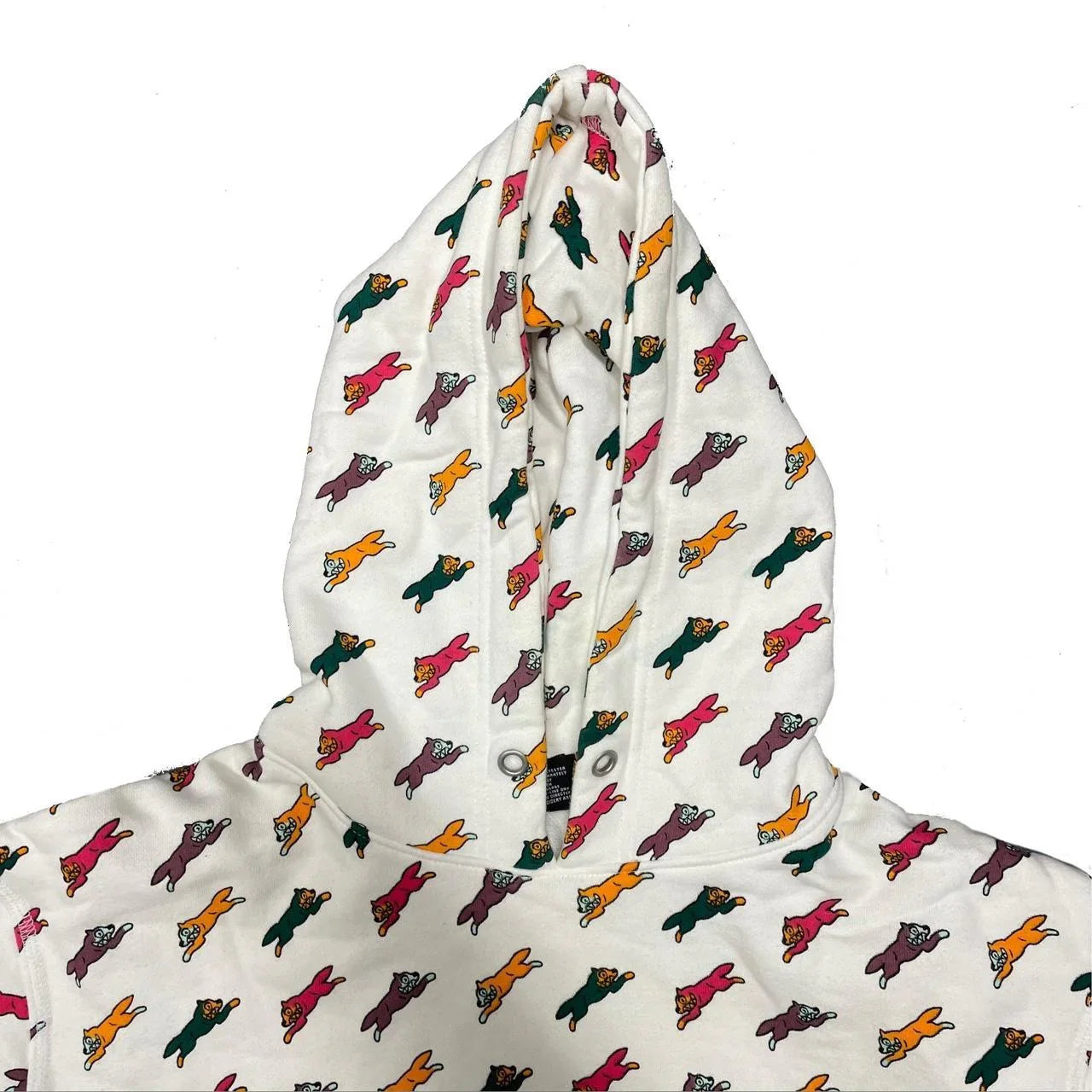 Icecream Monogram Running Dog Hoodie In White ( S ) - 1036 Emporium