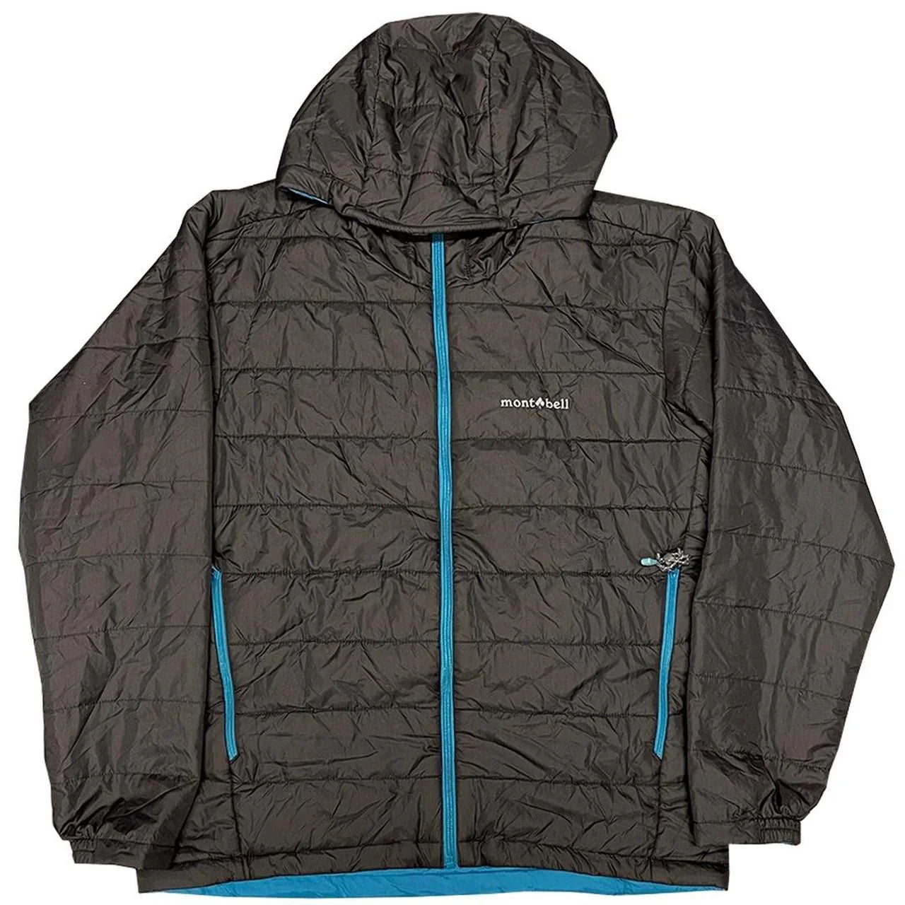 Montbell Reversible Puffer Jacket In Black & Blue ( M ) - 1036 Emporium