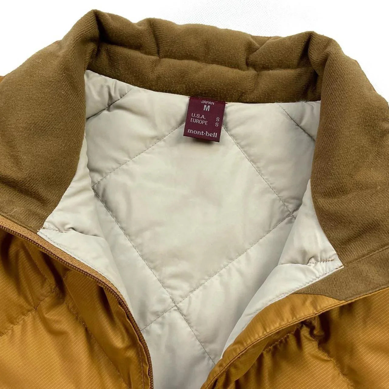 Montbell Diamond Stitch Puffer Jacket In Brown ( Women’s M ) - 1036 Emporium