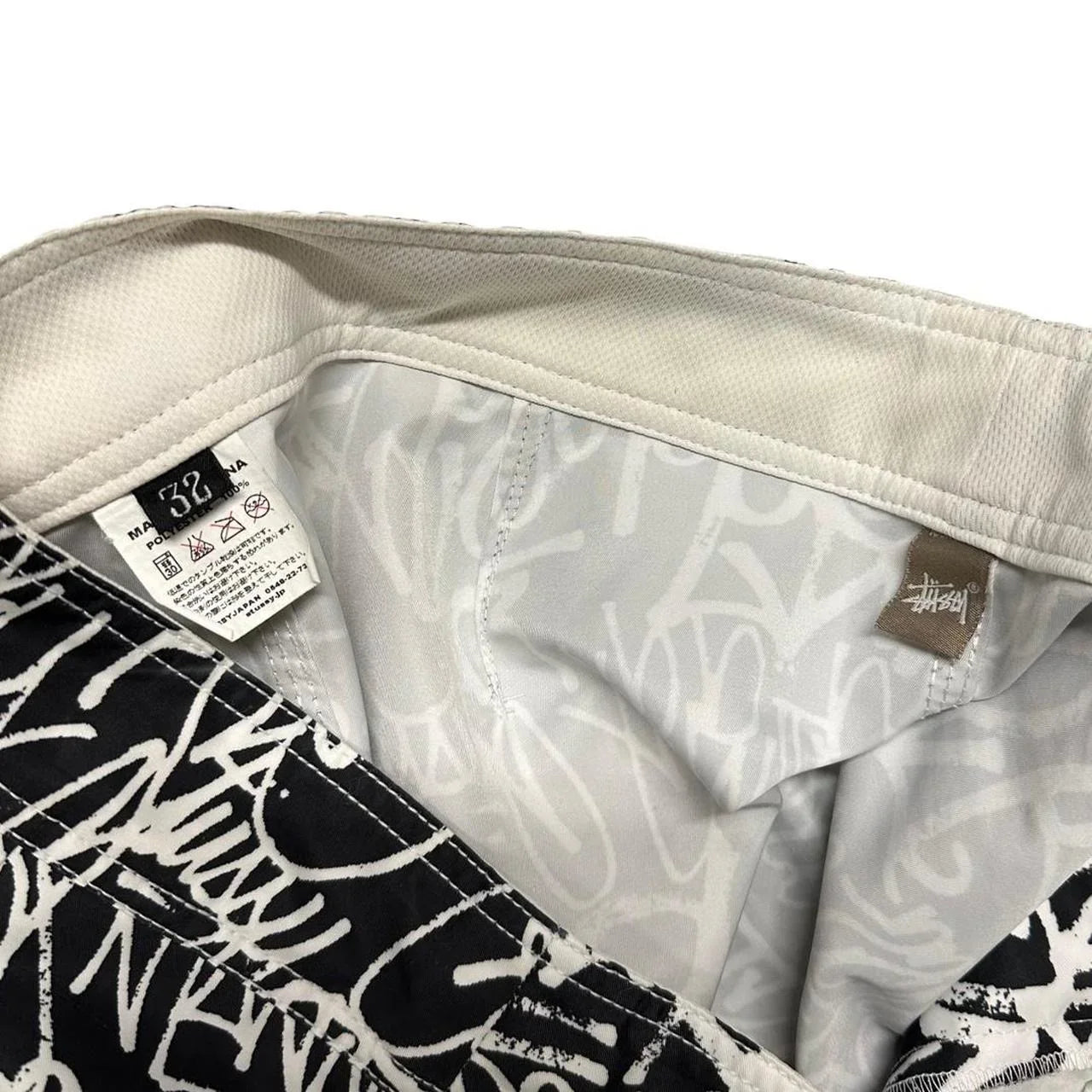 Stüssy Monogram Swim Shorts ( W32 ) - 1036 Emporium