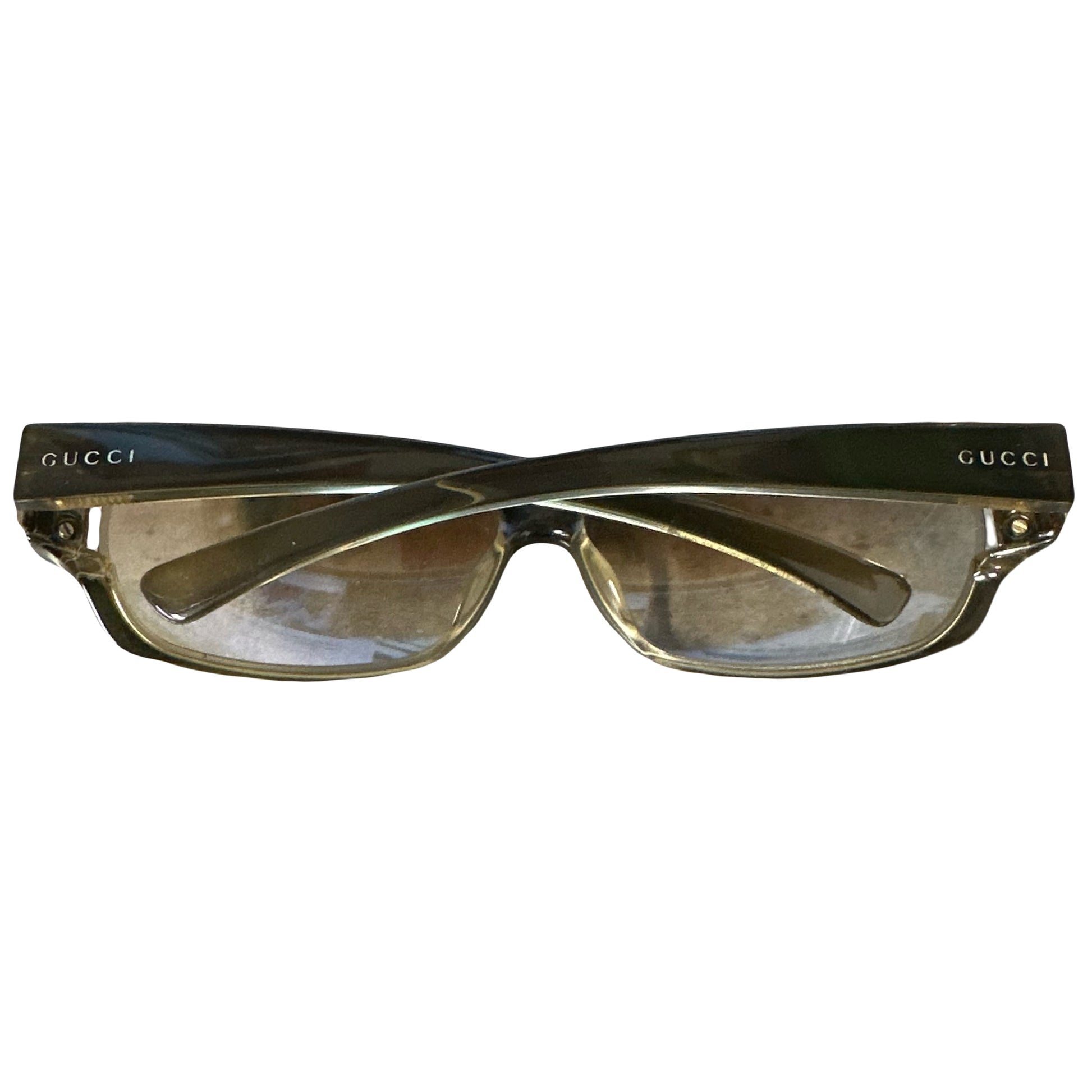 Gucci Monogram Sunglasses In Olive Green - 1036 Emporium