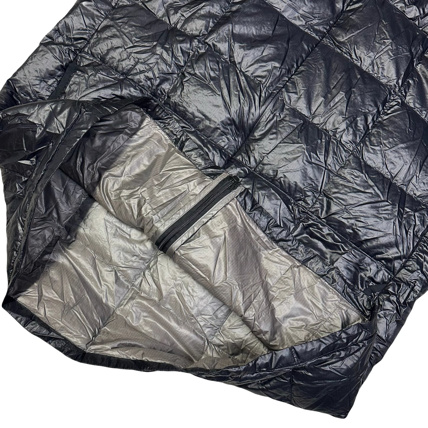 Montbell Square Stitch Puffer Jacket In Black ( XL )