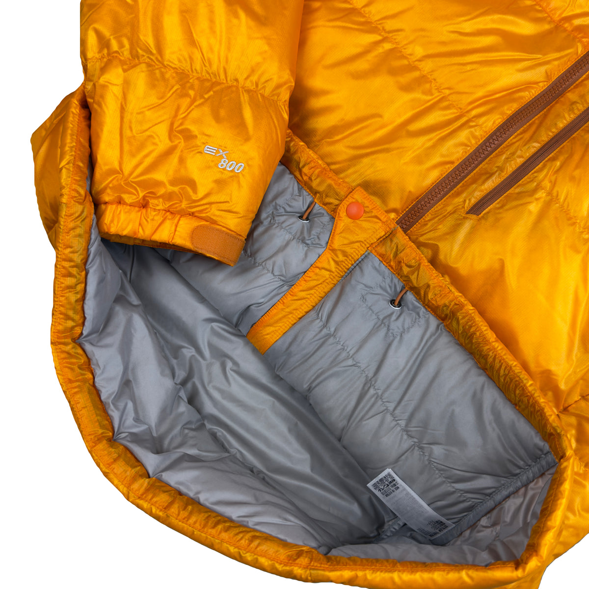Montbell Alpine Down Parka Puffer Jacket In Orange (M)