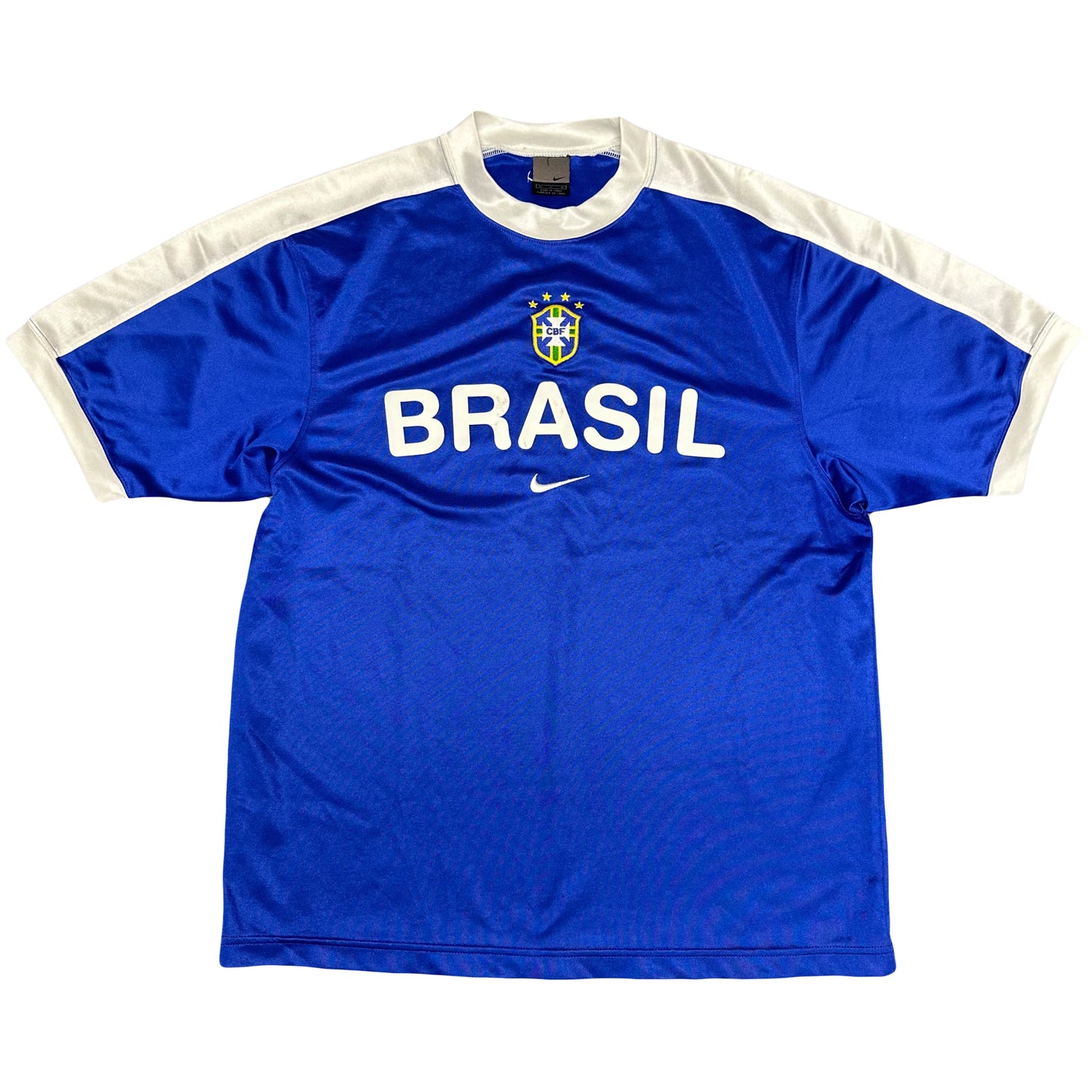 Nike Brazil 2002 Training Shirt In Blue ( M )