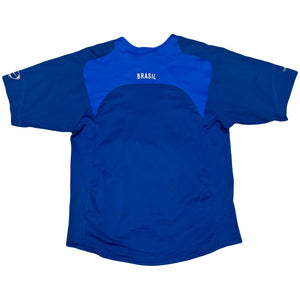 Nike Total 90 2004 Brazil Shirt In Blue ( L )
