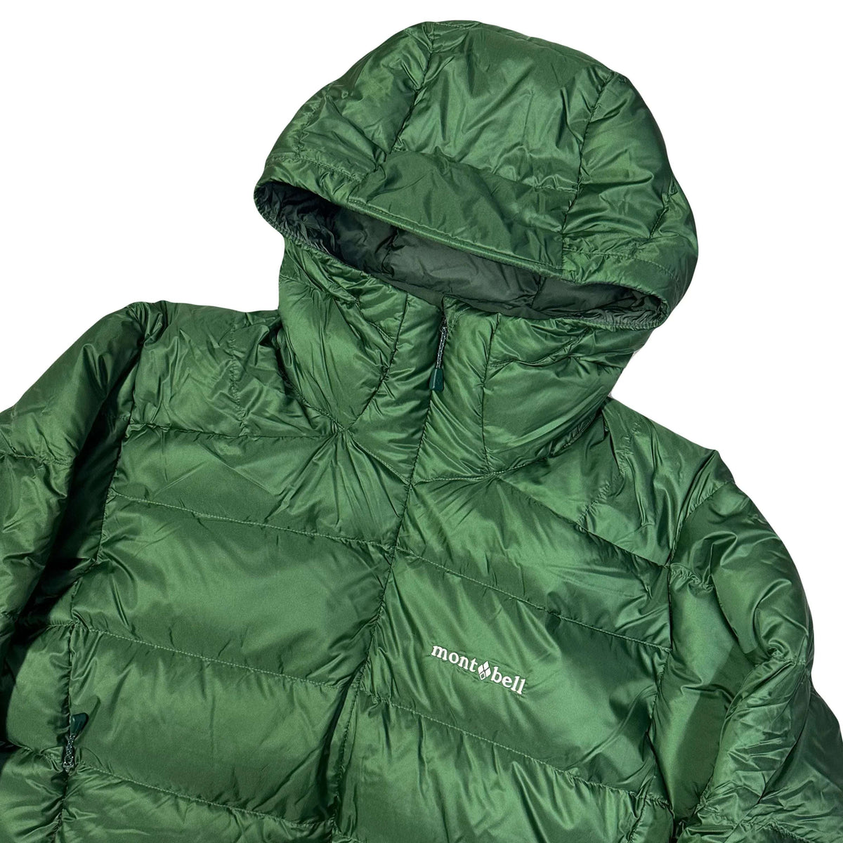 Montbell Light Alpine Down Puffer Jacket In Green (L)