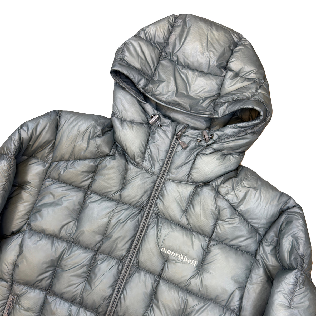 Montbell Plasma 1000 Alpine Down Parka Puffer Jacket In Grey (US/EUR L)