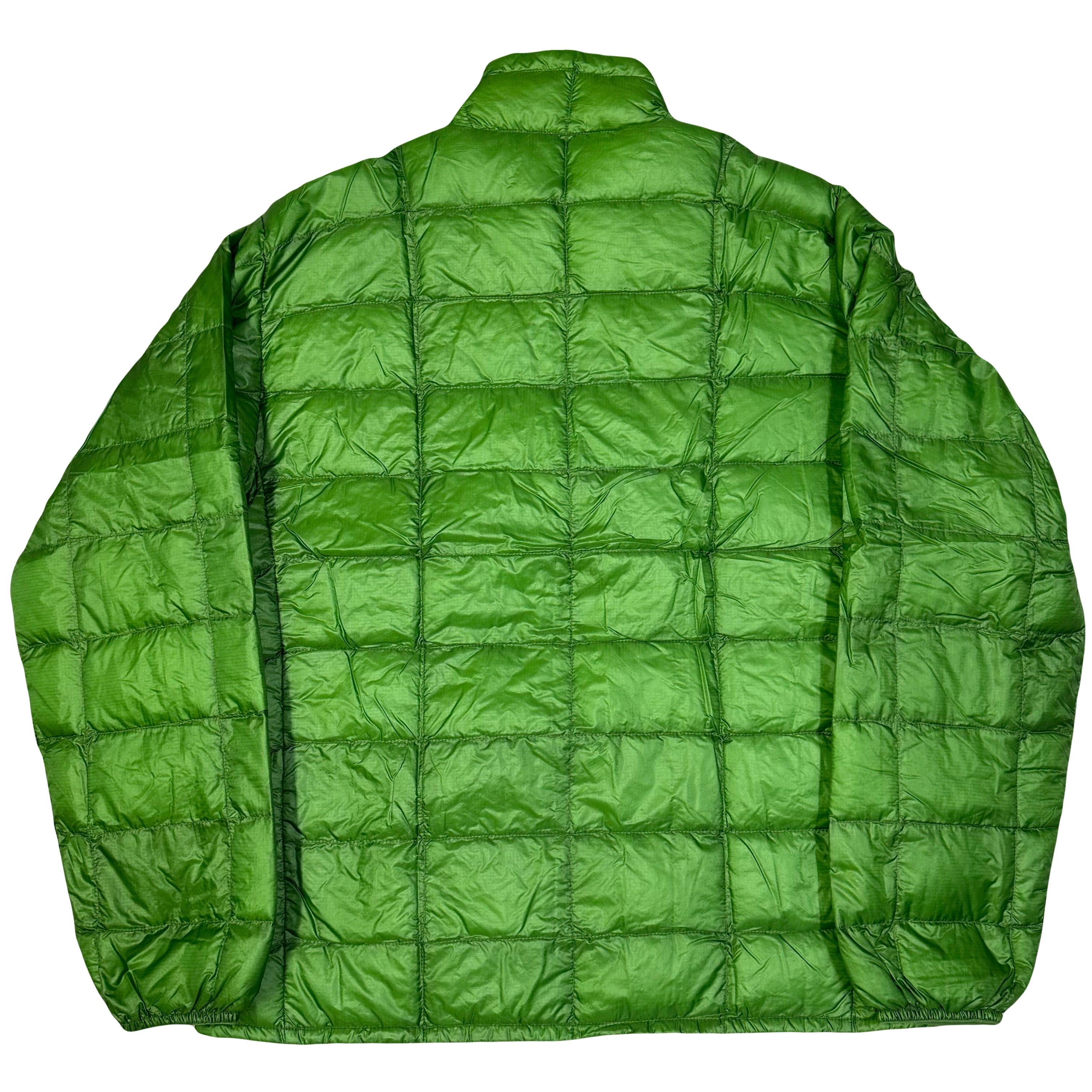 Montbell Square Stitch Down Puffer Jacket In Green ( M )